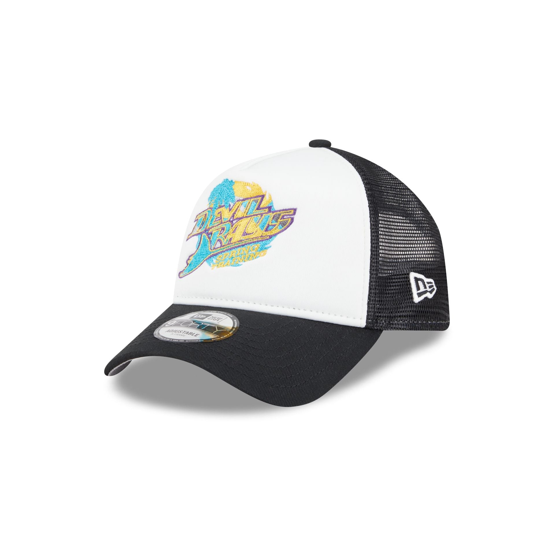 Tampa Bay Devil Rays Spring Training 9FORTY A-Frame Trucker Hat - Image 3