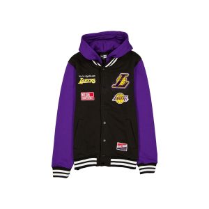 Los Angeles Lakers Throwback Black Jacket