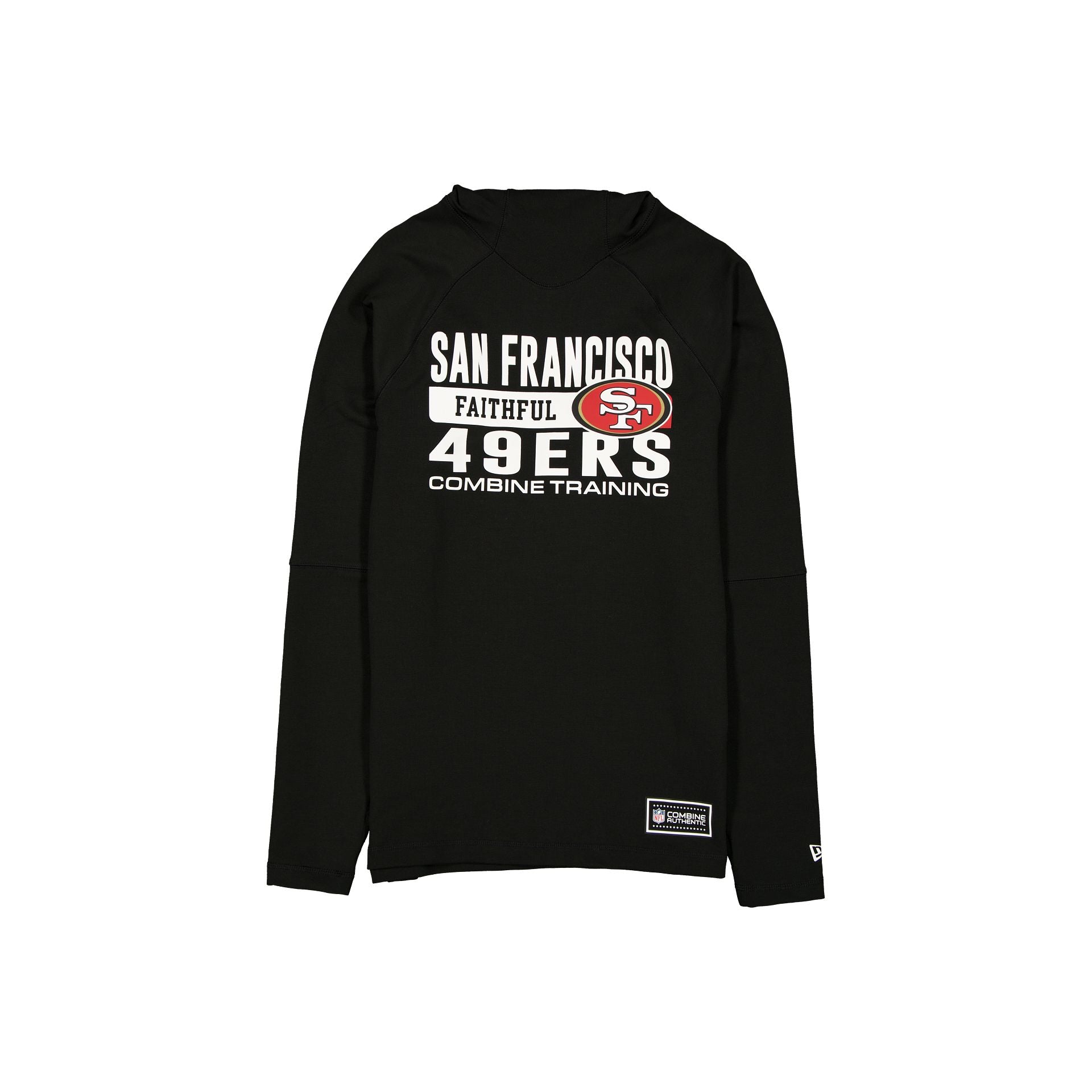 San Francisco 49ers 2025 Functional Fandom Black Balaclava Hoodie - Image 2