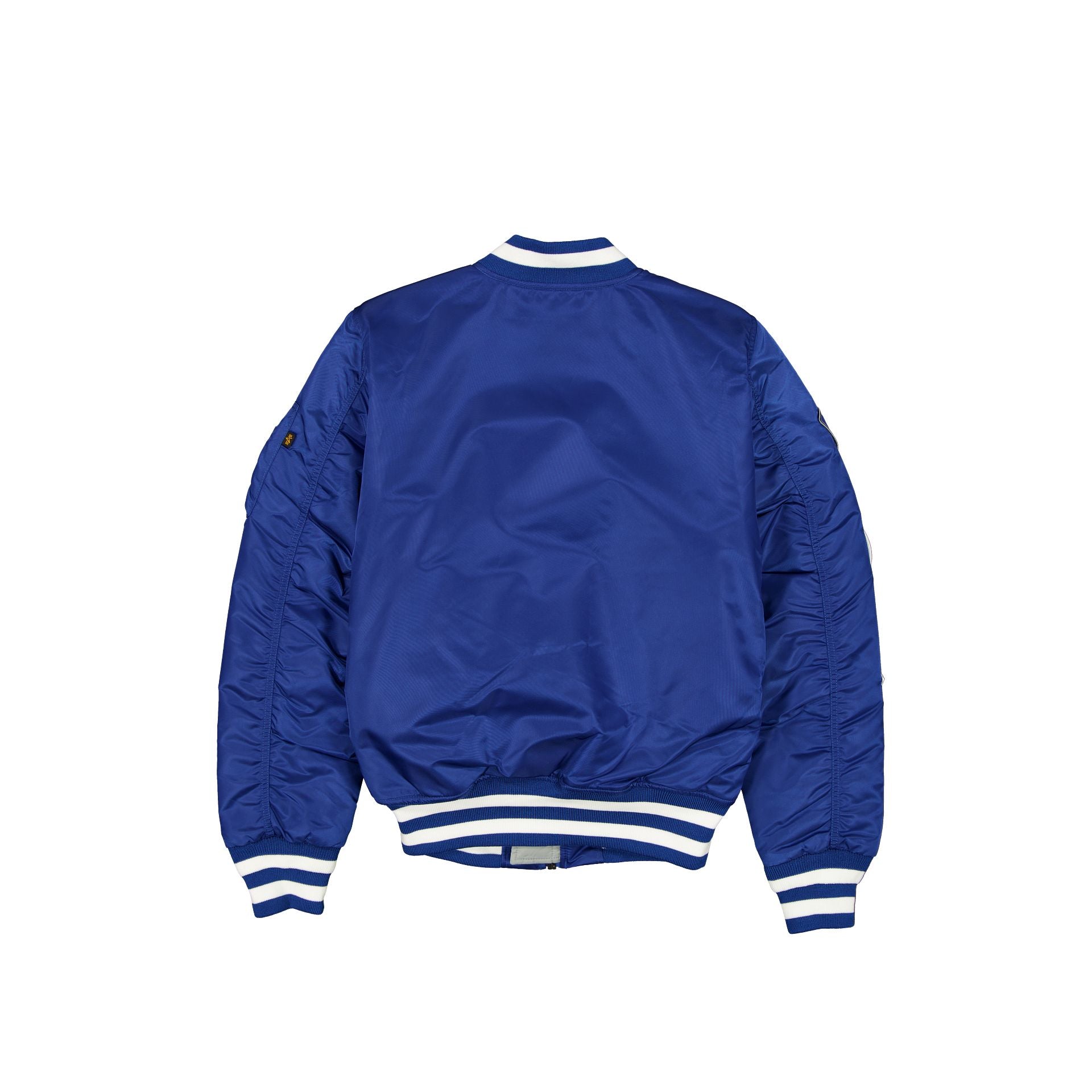Alpha Industries x Los Angeles Dodgers Blue MA-1 Bomber Jacket - Image 2
