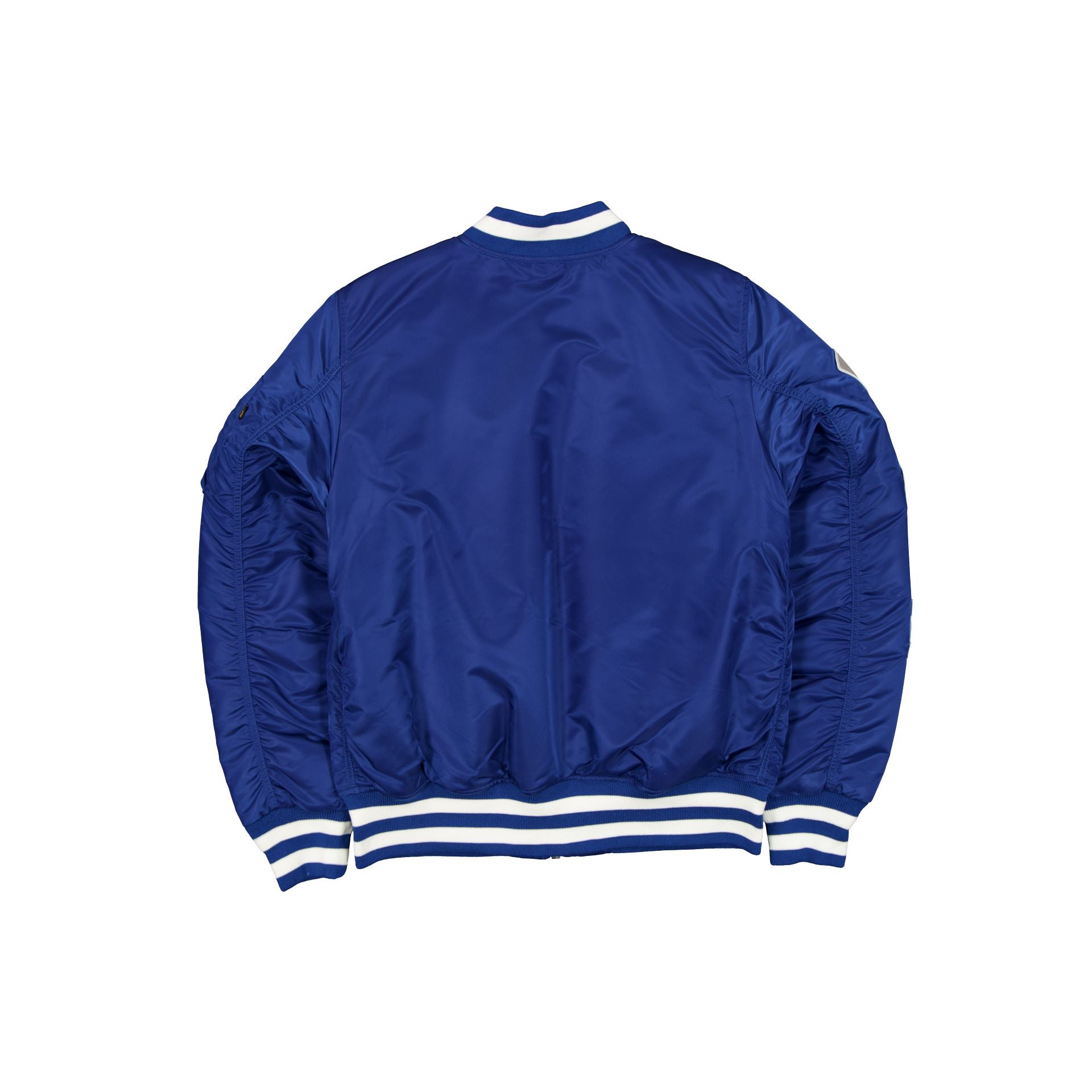 Alpha Industries x Seattle Seahawks Historic Blue MA-1 Bomber Jacket - Image 2