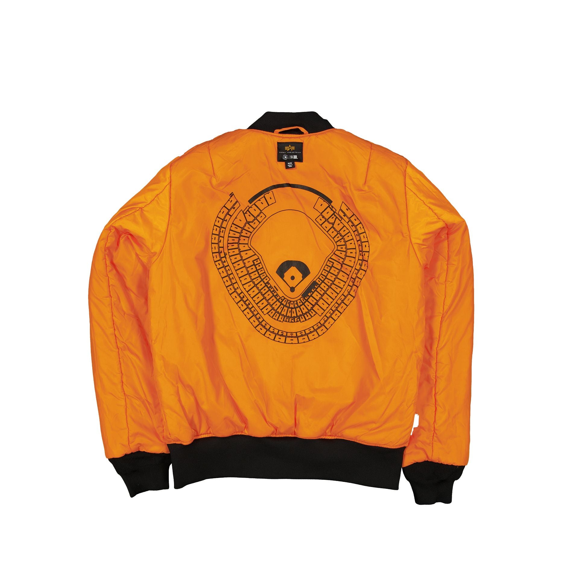 Alpha Industries x New York Yankees Black Camo MA-1 Bomber Jacket - Image 2