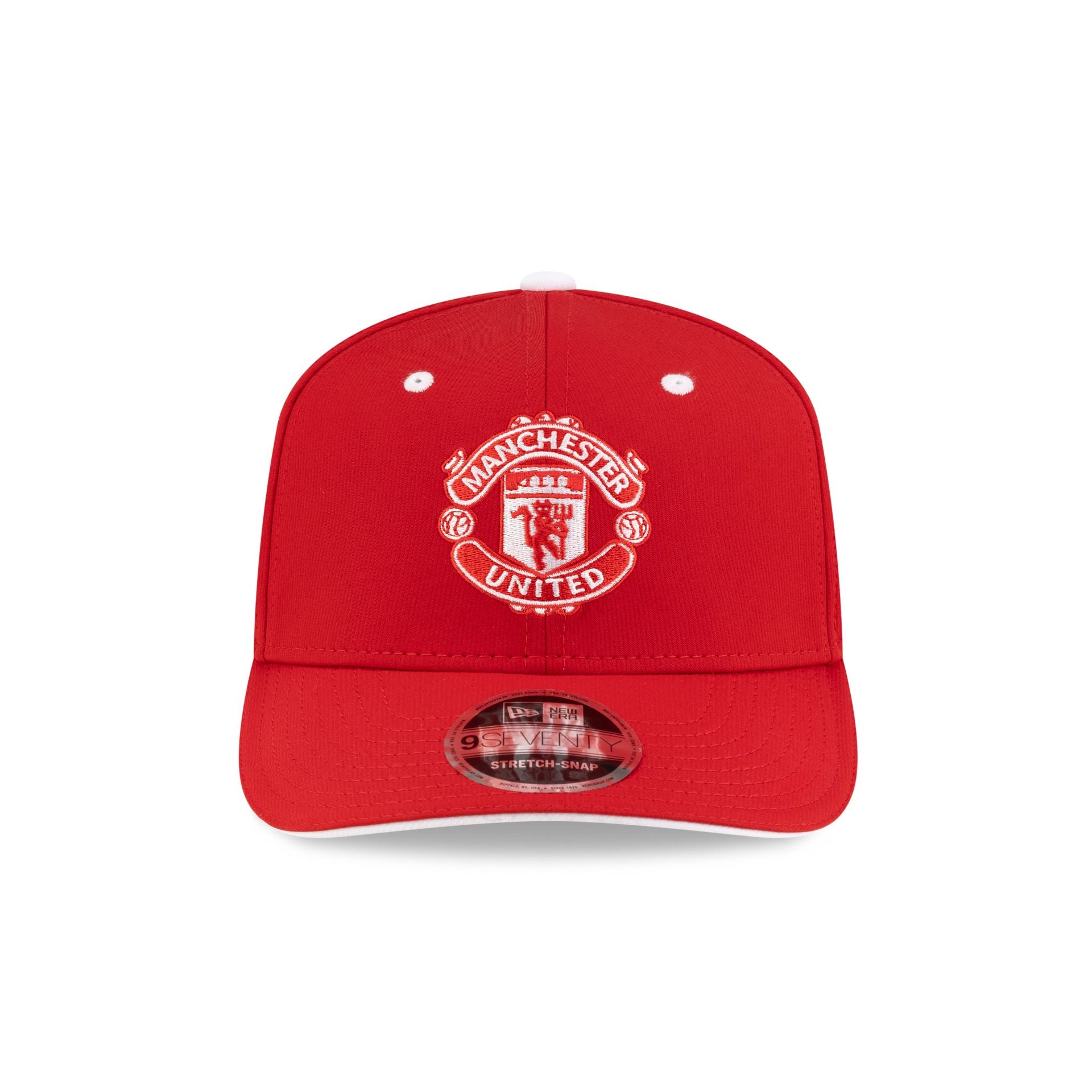 Manchester United FC Recycled 9SEVENTY Stretch-Snap Hat - Image 2