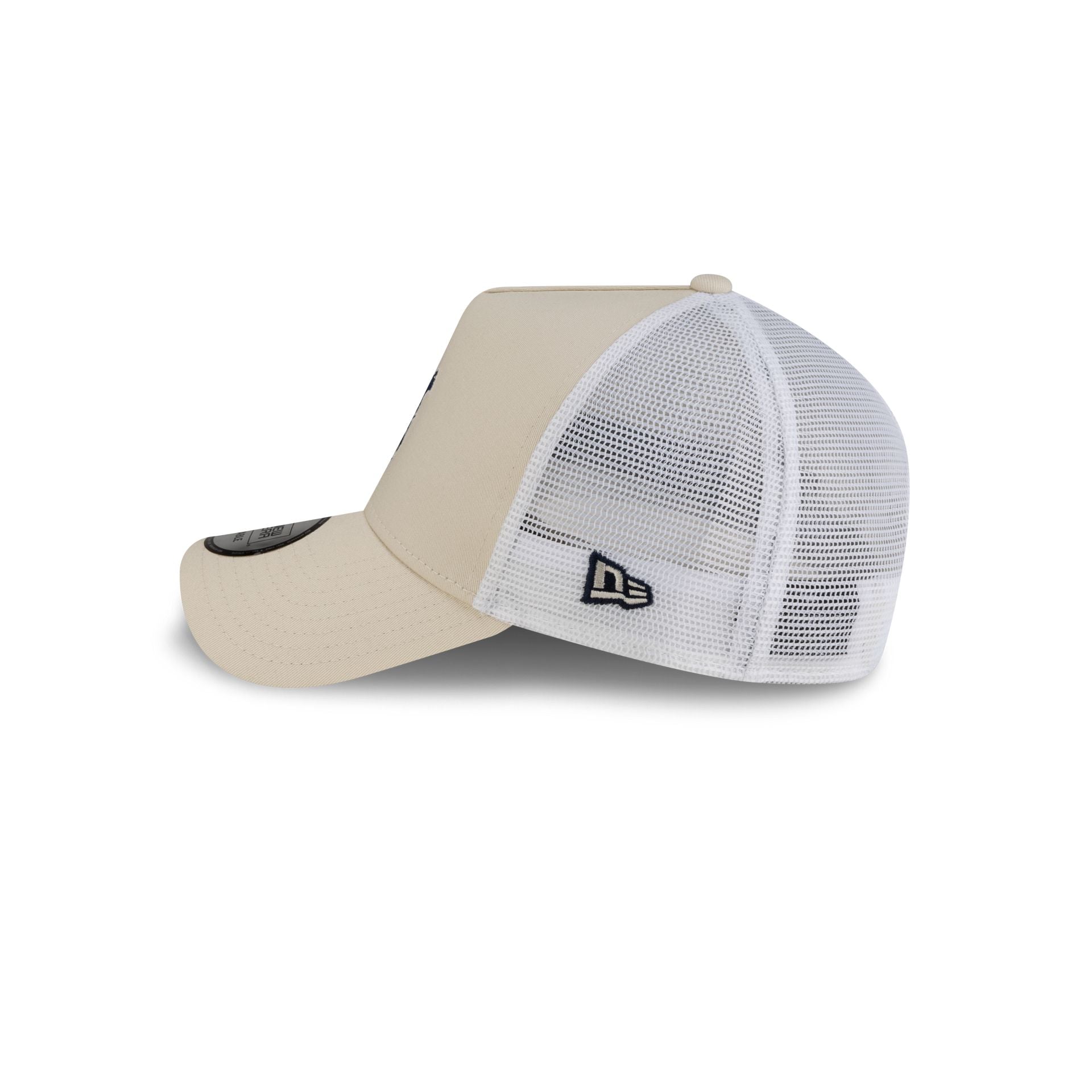 Tottenham Hotspur FC Light Cream 9FORTY A-Frame Trucker Hat - Image 4