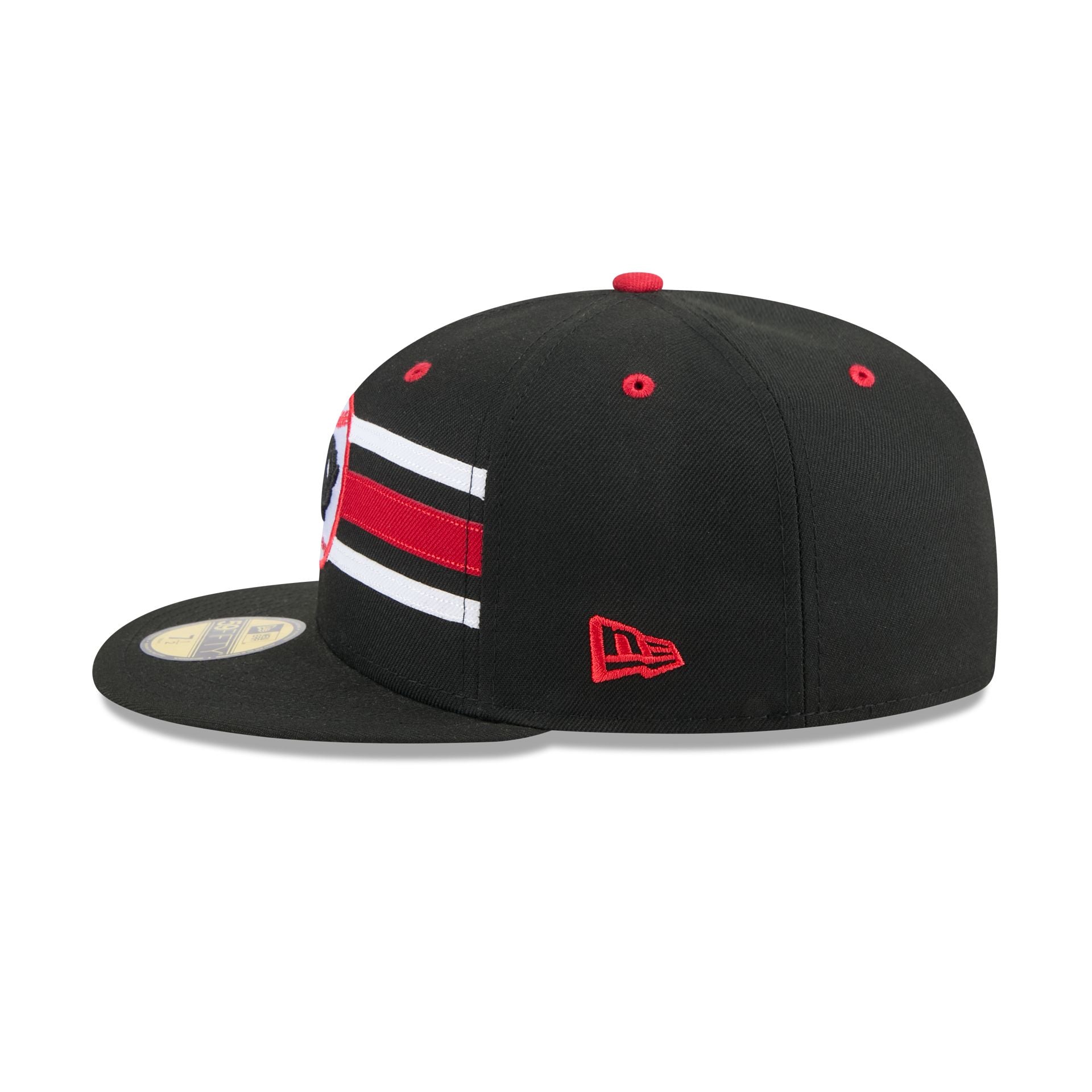 Buffalo Bisons Theme Night Black 59FIFTY Fitted Hat - Image 4