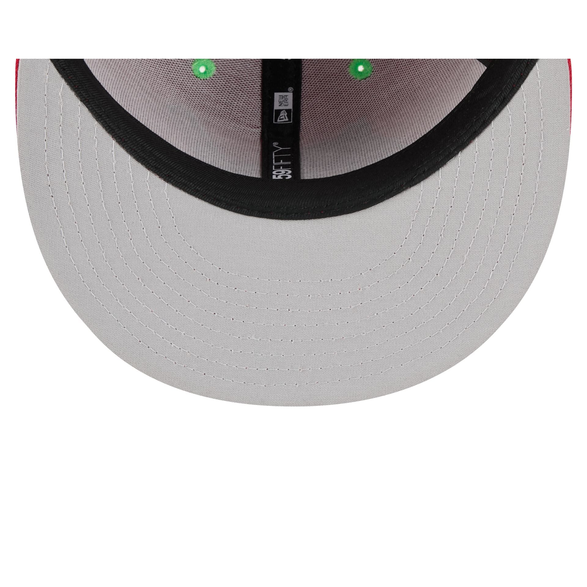 Akron RubberDucks Theme Night Red 59FIFTY Fitted Hat - Image 7