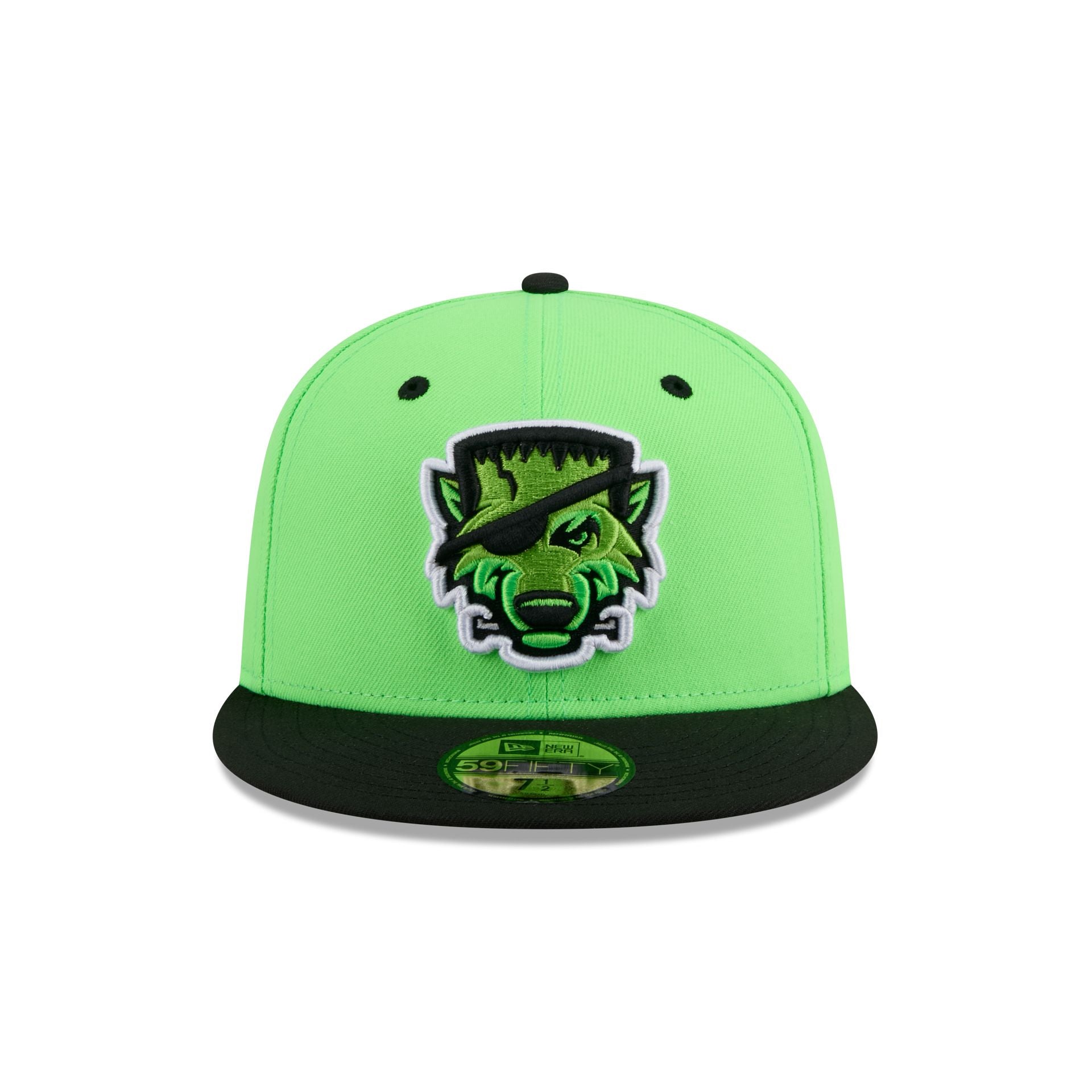 Erie SeaWolves Theme Night Green 59FIFTY Fitted Hat - Image 2