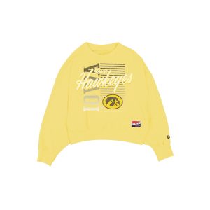 Iowa Hawkeyes Throwback Women's Washed Crewneck
