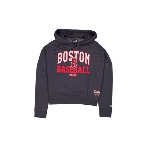 Boston Red Sox Throwback Women's Glitter Hoodie