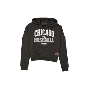 Chicago White Sox Throwback Women's Glitter Hoodie