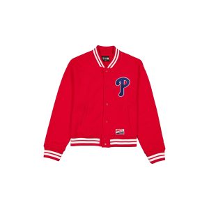 Philadelphia Phillies Throwback Women's Snap Front Jacket