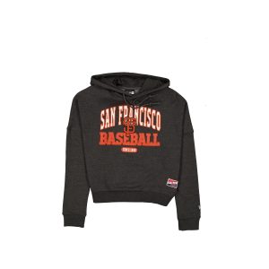 San Francisco Giants Throwback Women's Glitter Hoodie