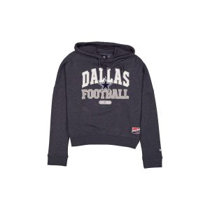Dallas Cowboys Throwback Women's Glitter Hoodie