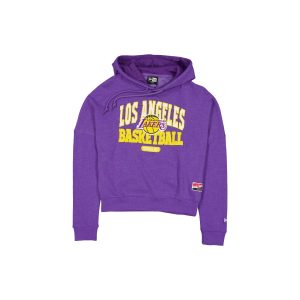 Los Angeles Lakers Throwback Women's Glitter Hoodie
