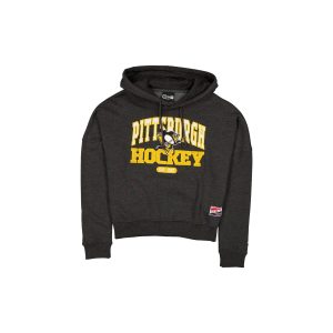 Pittsburgh Penguins Throwback Women's Glitter Hoodie