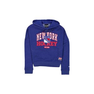 New York Rangers Throwback Women's Glitter Hoodie