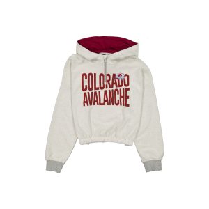 Colorado Avalanche Sport Night Heather Gray Women's Hoodie
