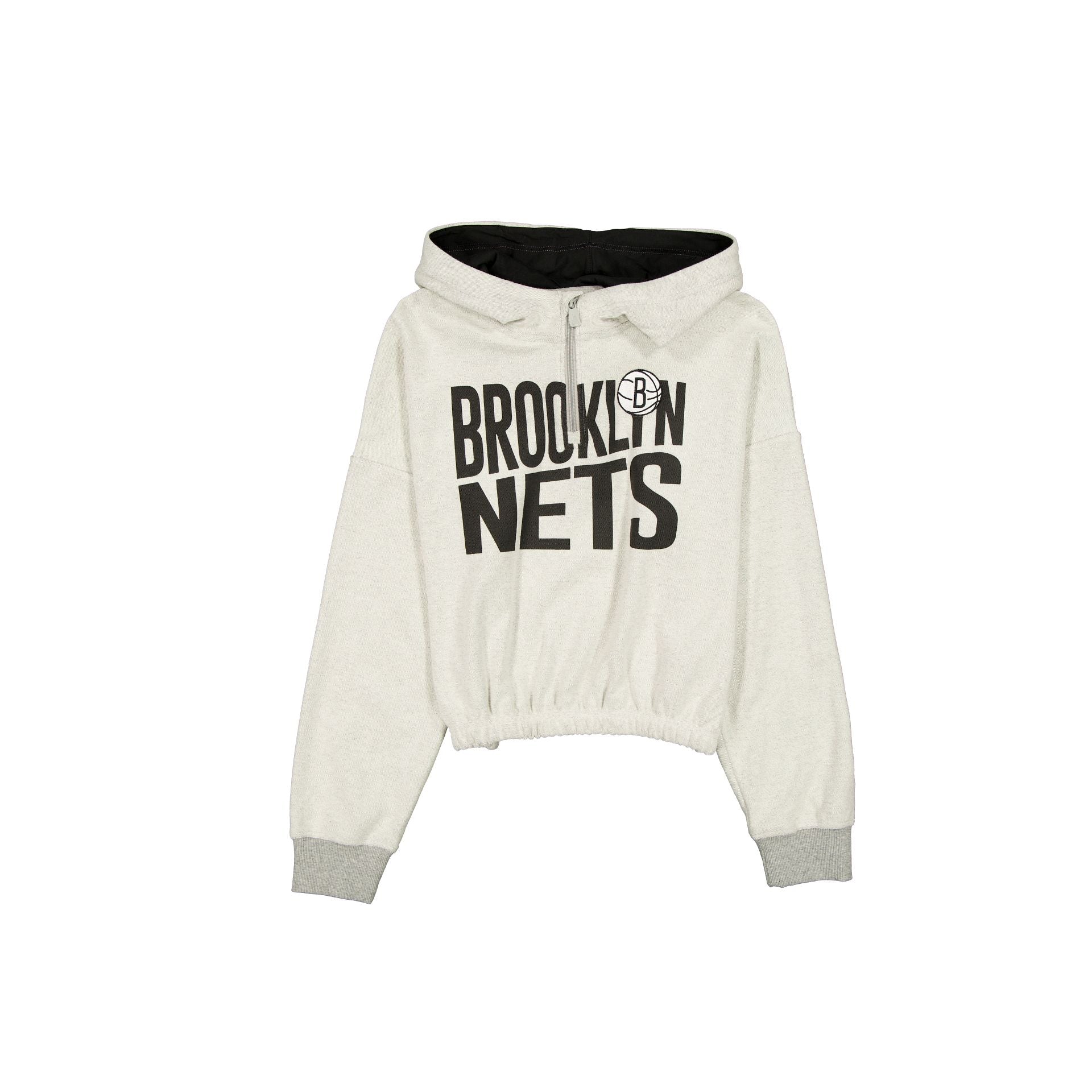 Brooklyn Nets Sport Night Heather Gray Women's Hoodie