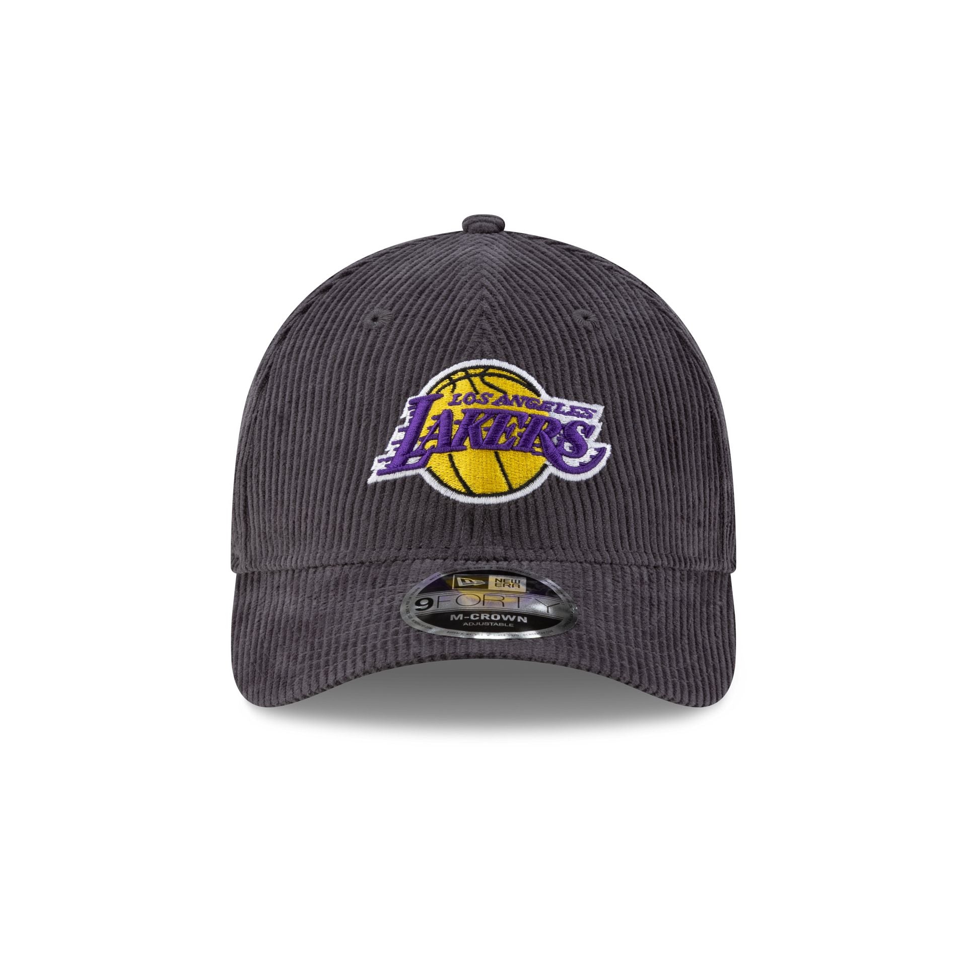 Los Angeles Lakers Cord 9FORTY M-Crown Snapback Hat - Image 2