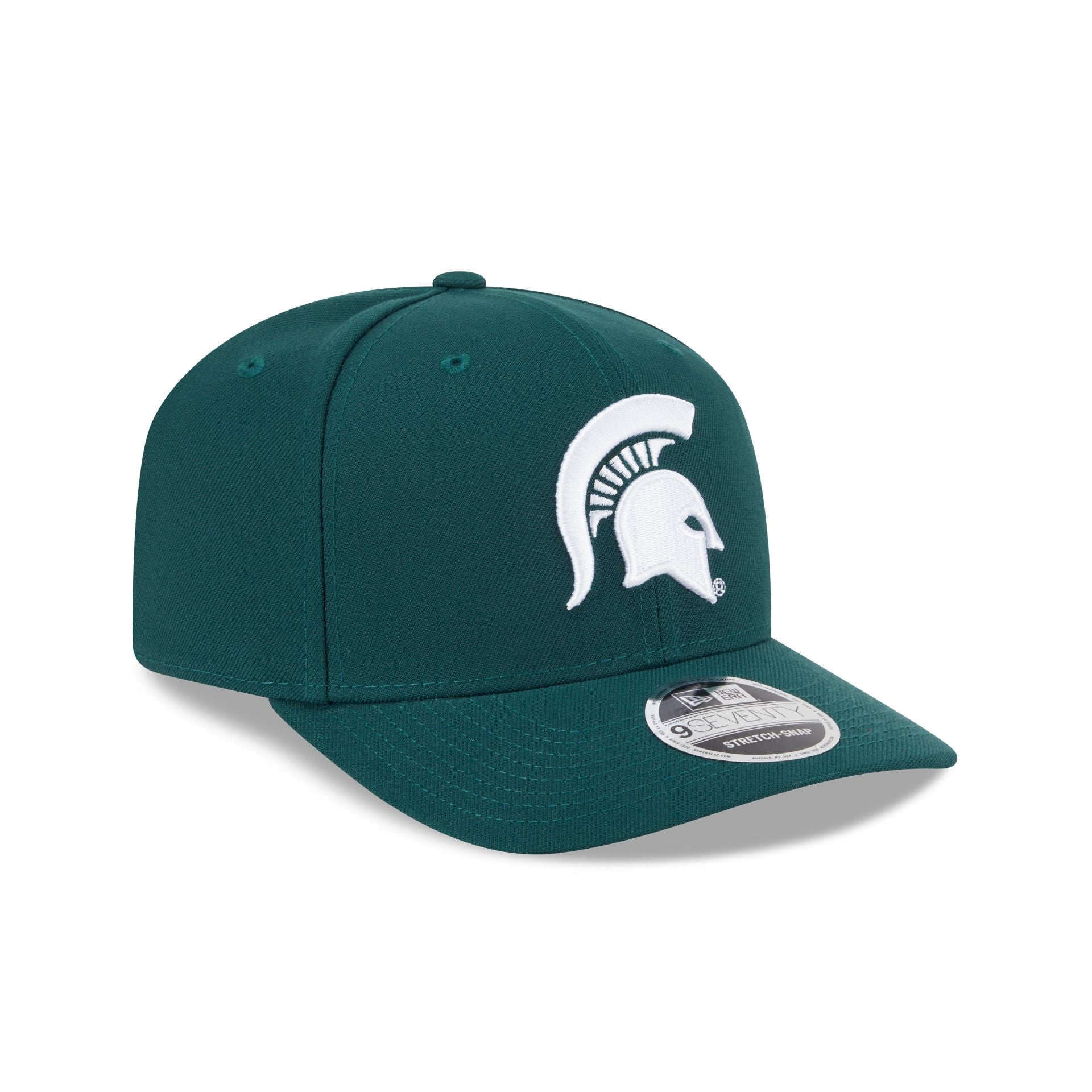 Michigan State Spartans Team 9SEVENTY Stretch-Snap Hat - Image 3