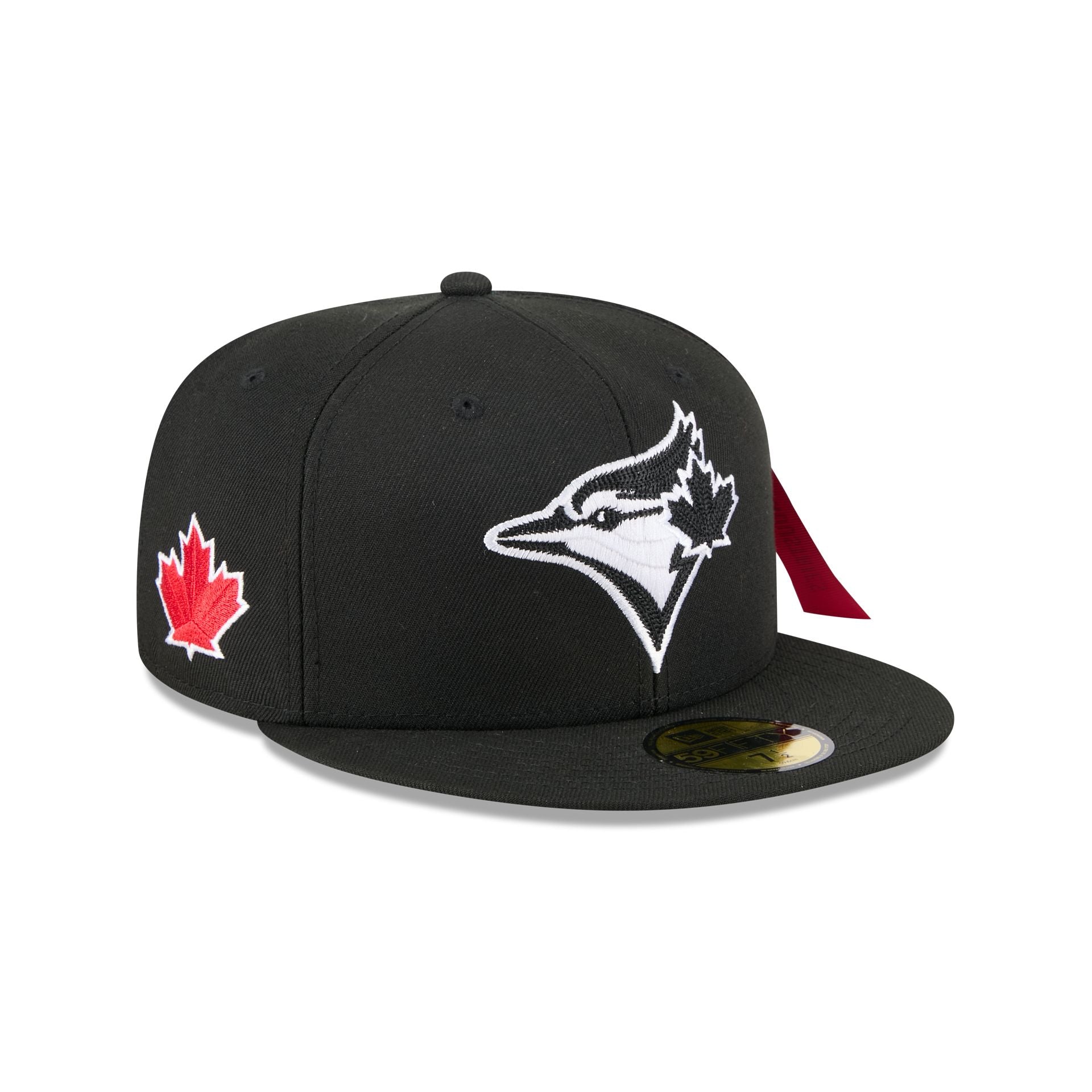 Alpha Industries x Toronto Blue Jays Black 59FIFTY Fitted Hat - Image 3