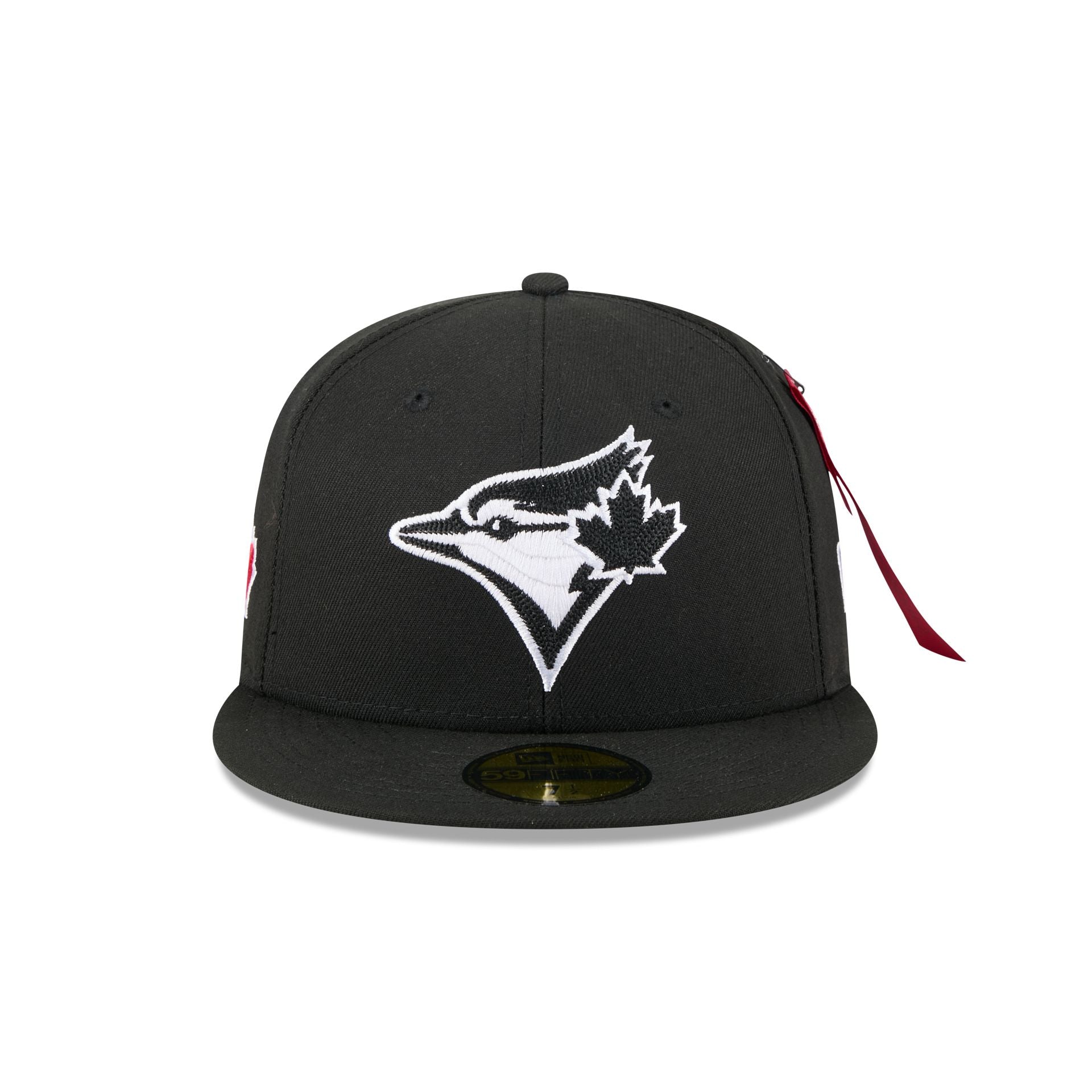 Alpha Industries x Toronto Blue Jays Black 59FIFTY Fitted Hat - Image 2
