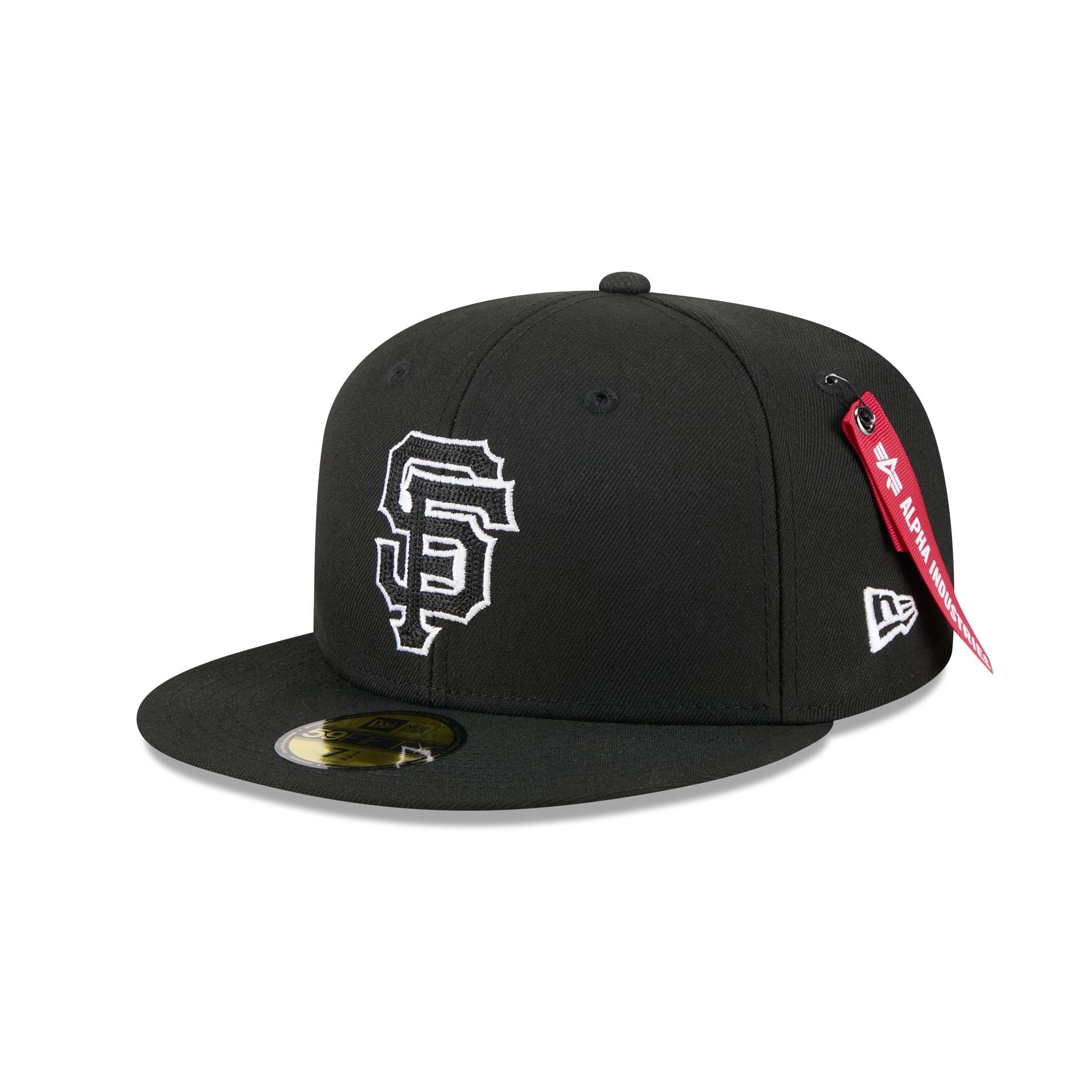 Alpha Industries x San Francisco Giants Black 59FIFTY Fitted Hat