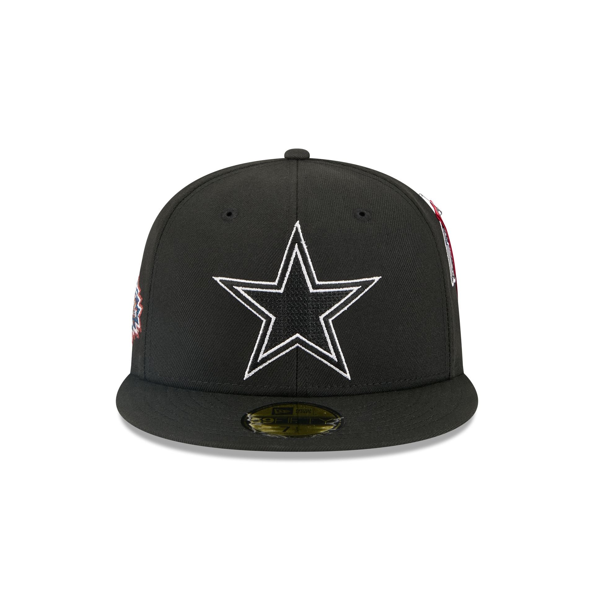 Alpha Industries x Dallas Cowboys Black 59FIFTY Fitted Hat - Image 2