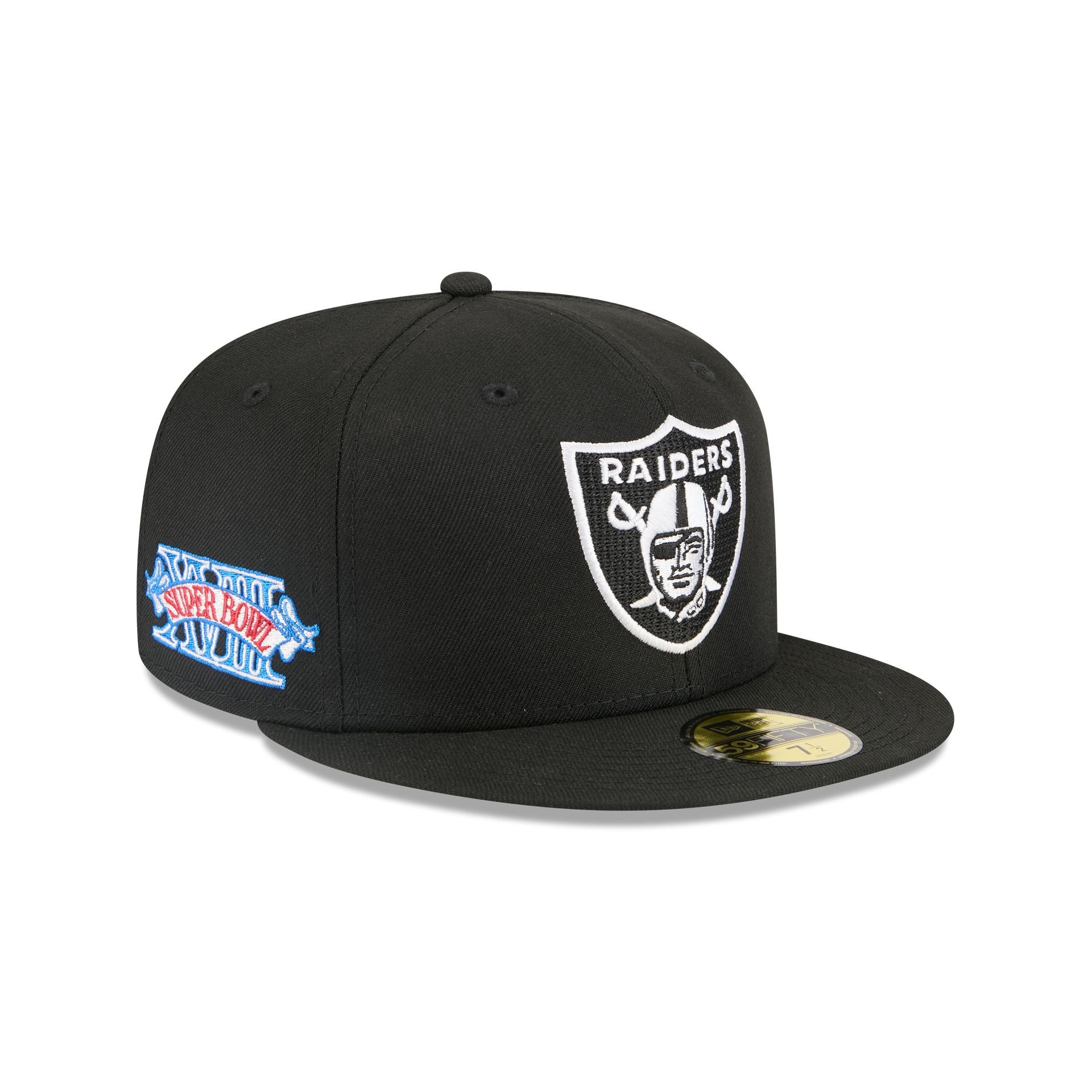 Alpha Industries x Las Vegas Raiders Black 59FIFTY Fitted Hat - Image 3