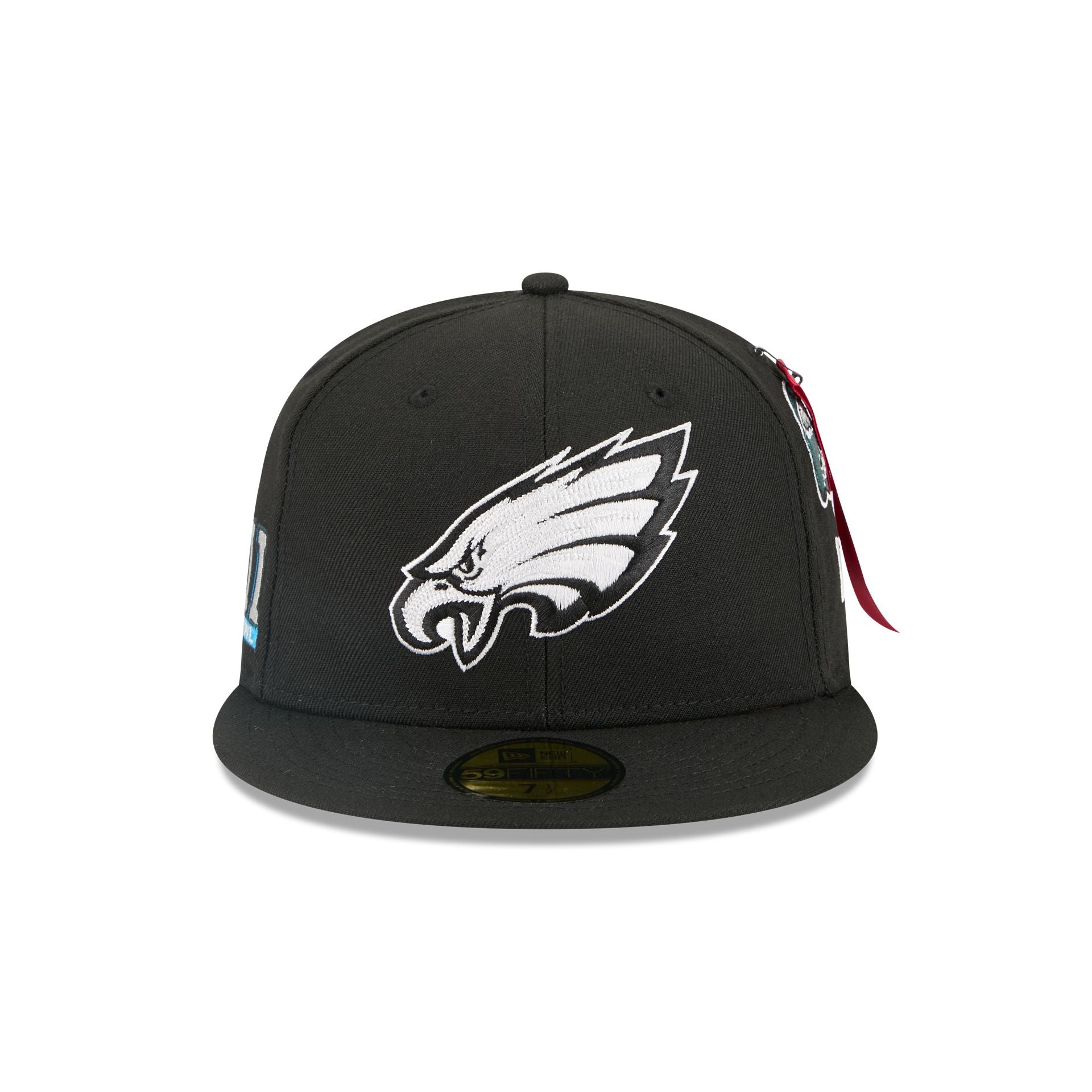 Alpha Industries x Philadelphia Eagles Black 59FIFTY Fitted Hat - Image 2