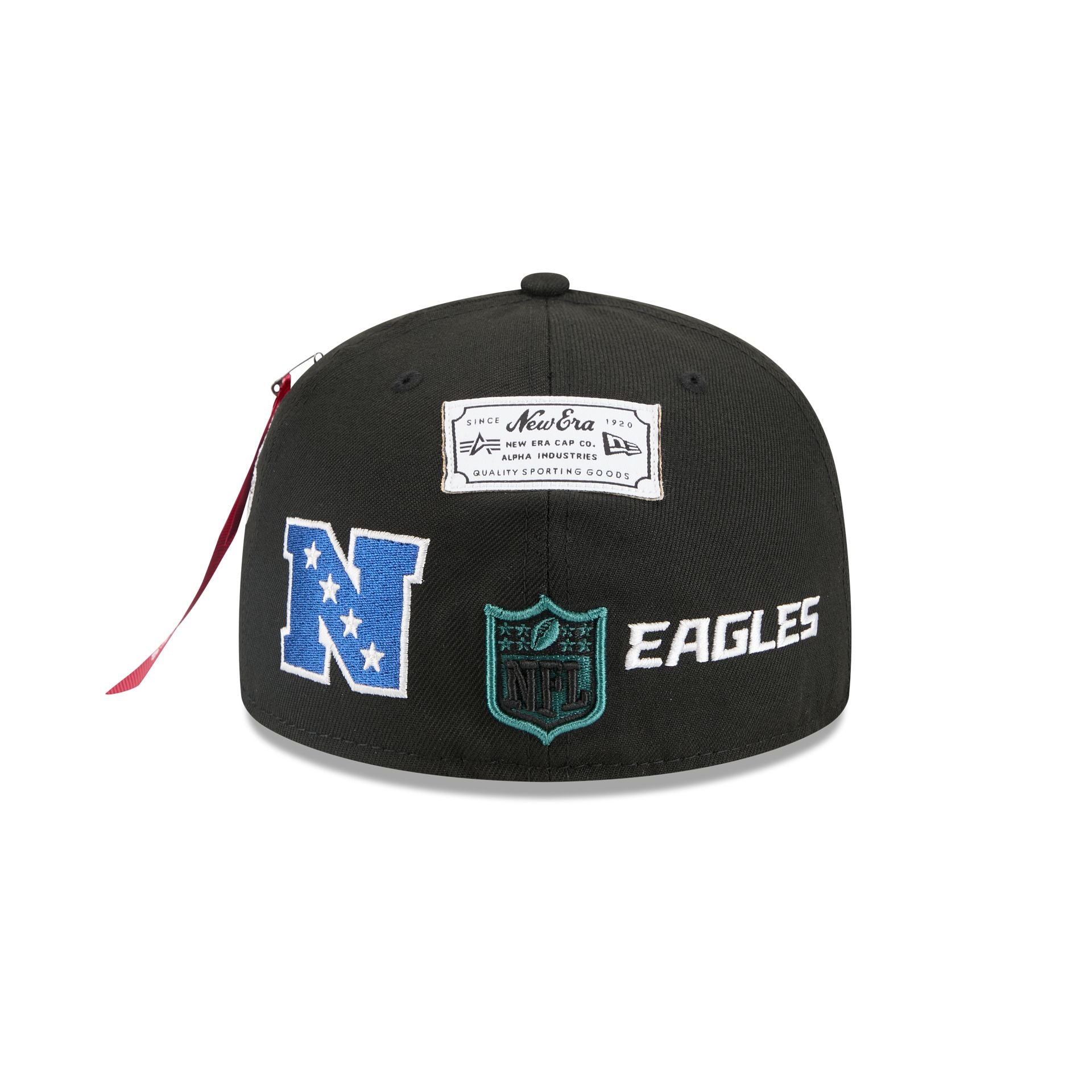 Alpha Industries x Philadelphia Eagles Black 59FIFTY Fitted Hat - Image 6