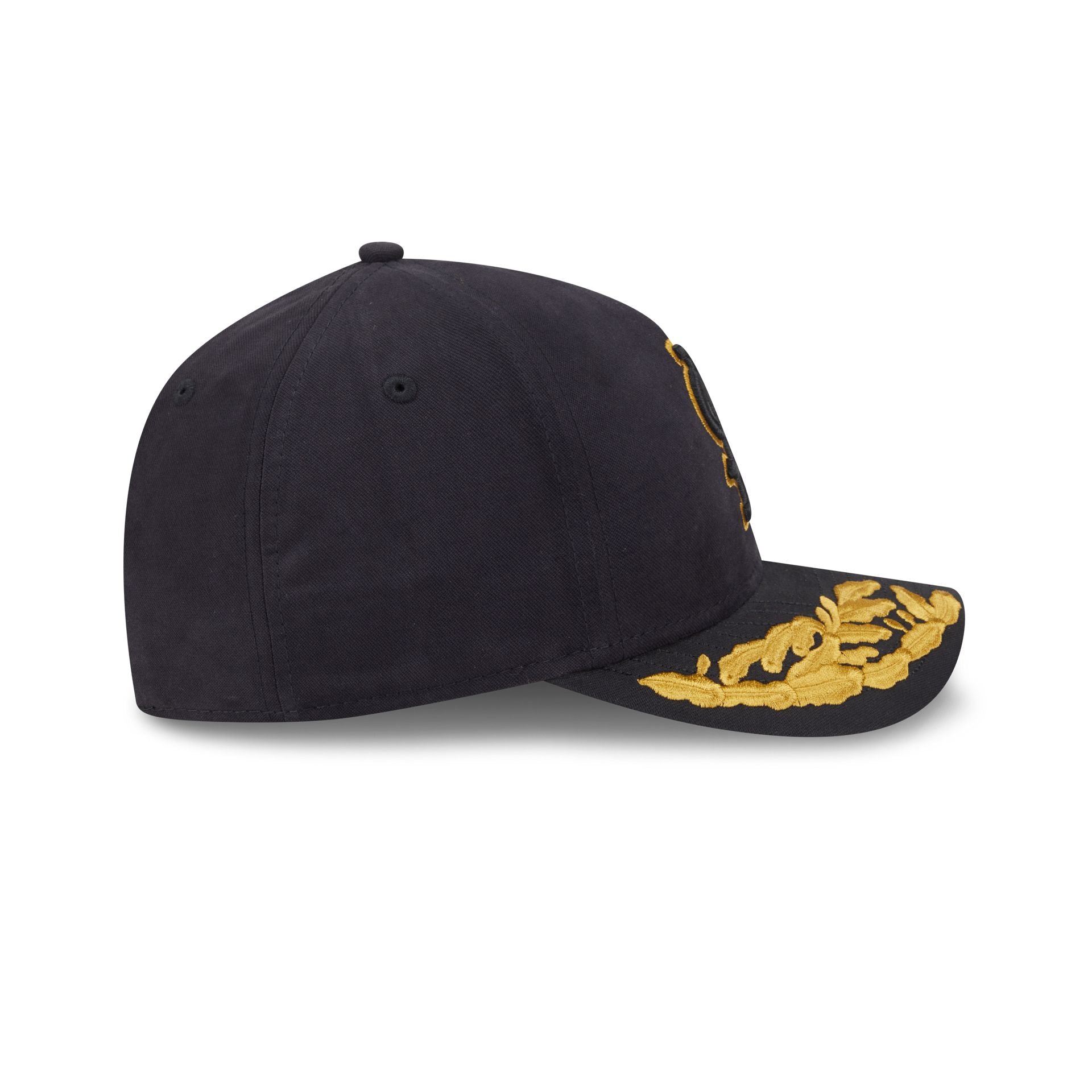Alpha Industries x St. Louis Cardinals Black 9FORTY M-Crown A-Frame Snapback Hat - Image 5