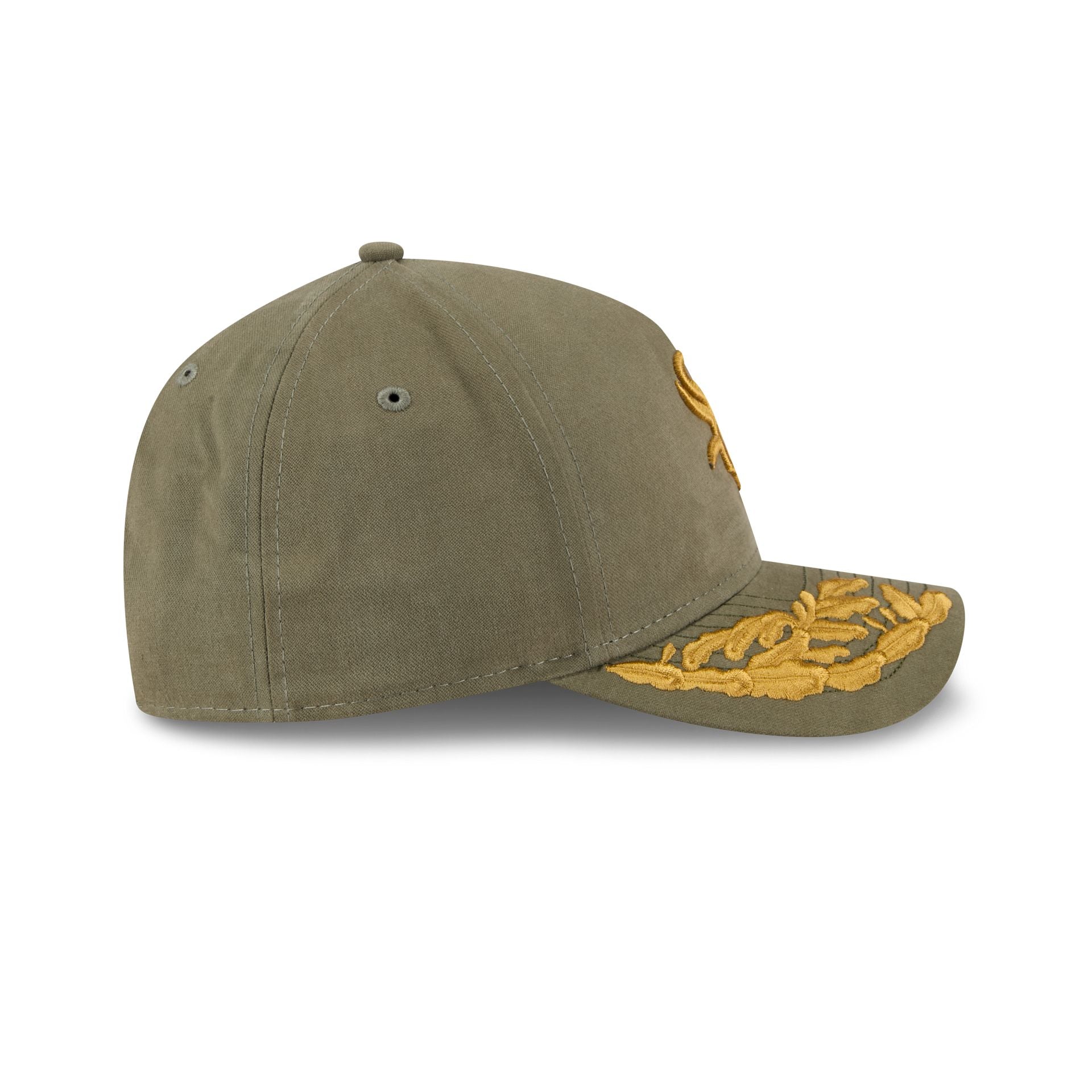Alpha Industries x Chicago White Sox Olive Green 9FORTY M-Crown A-Frame Snapback Hat - Image 5