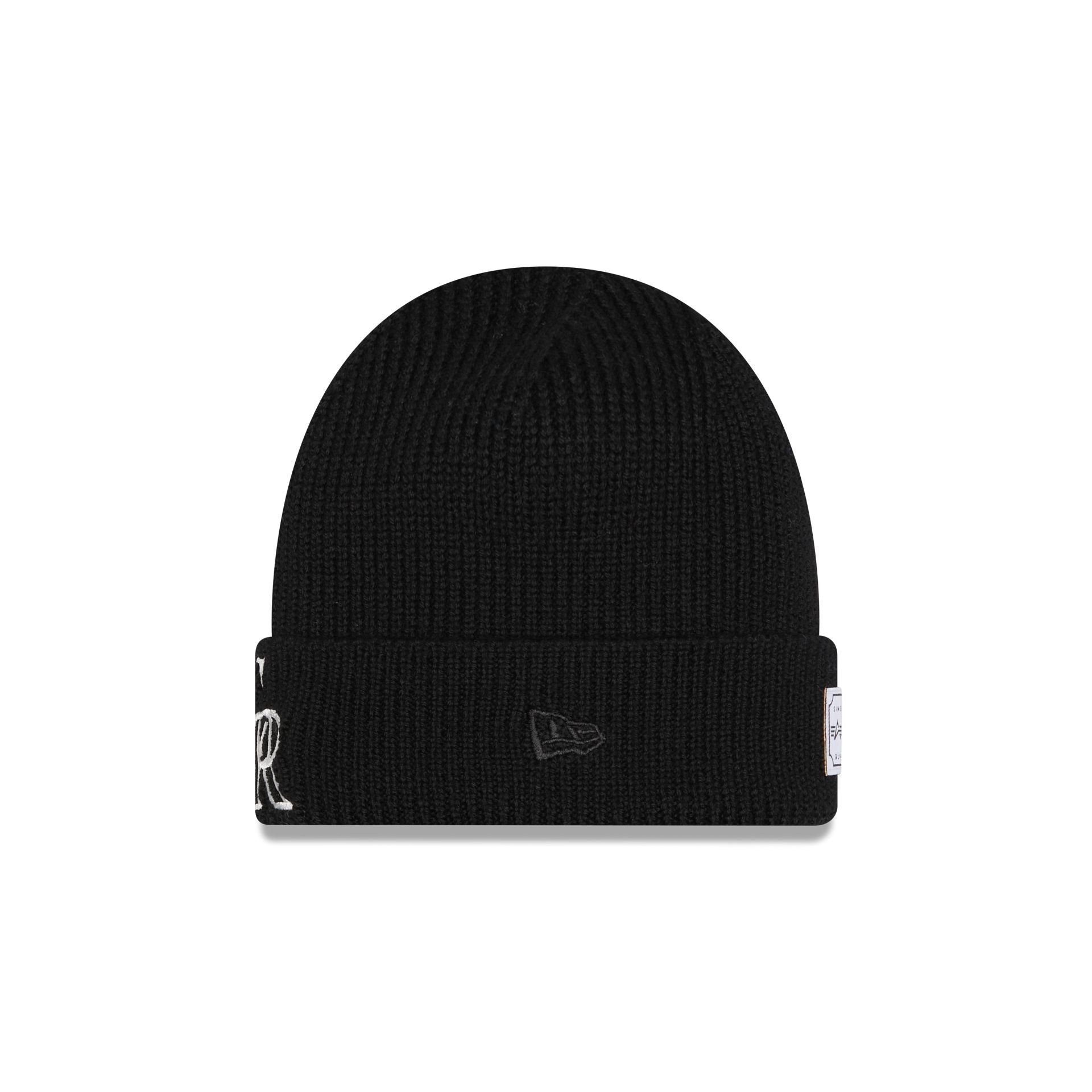 Alpha Industries x Colorado Rockies Black Cuff Knit Hat - Image 2