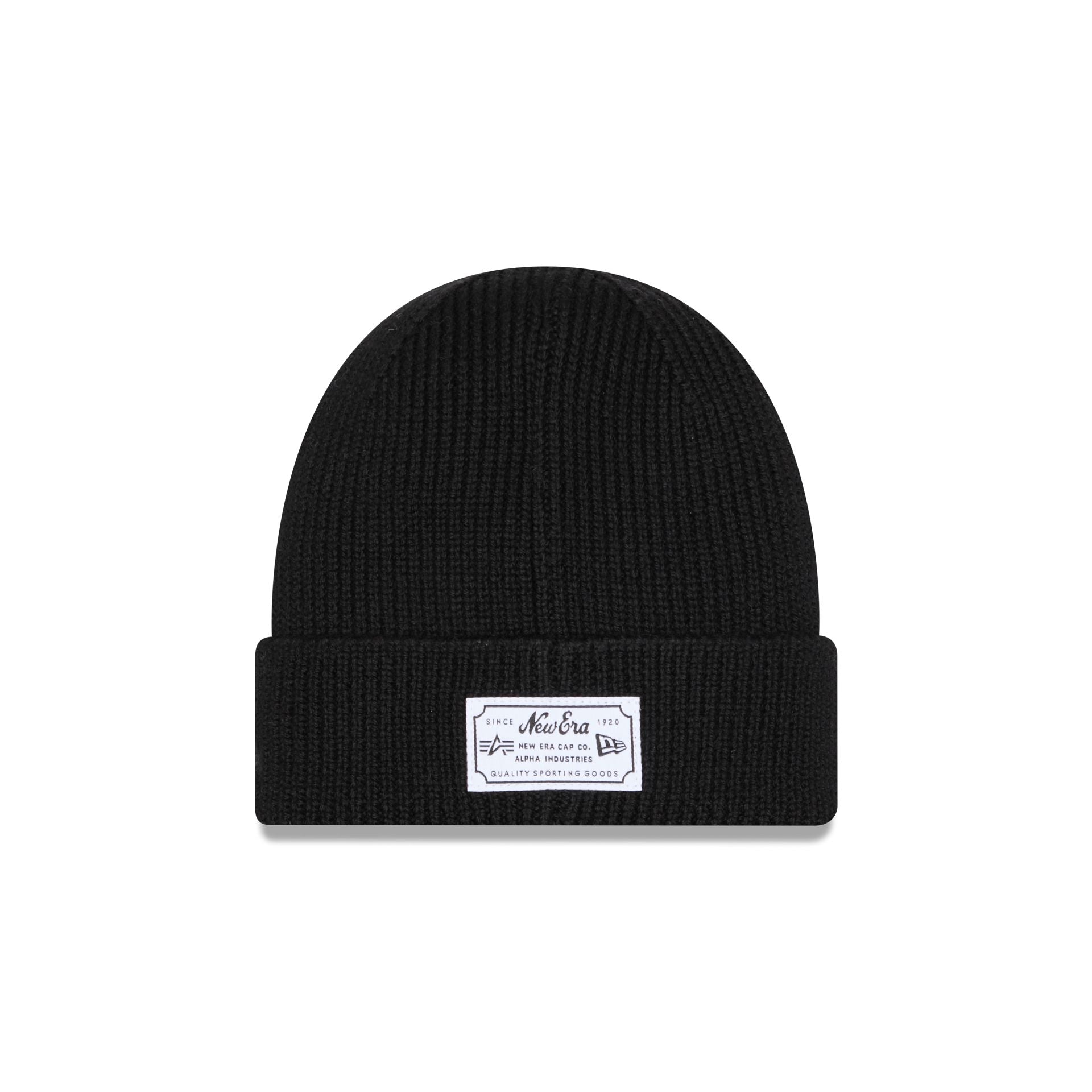 Alpha Industries x Seattle Seahawks Black Cuff Knit Hat - Image 3