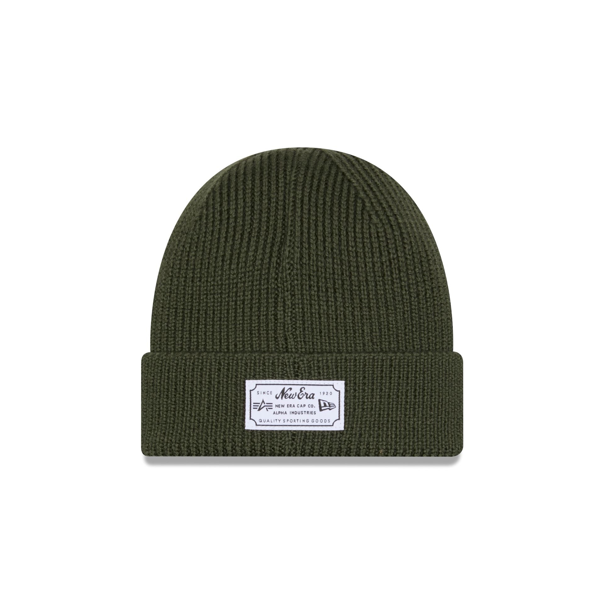 Alpha Industries x San Diego Padres Olive Green Cuff Knit Hat - Image 3