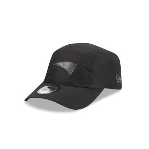 Alpha Industries x New England Patriots Black Runner Adjustable Hat