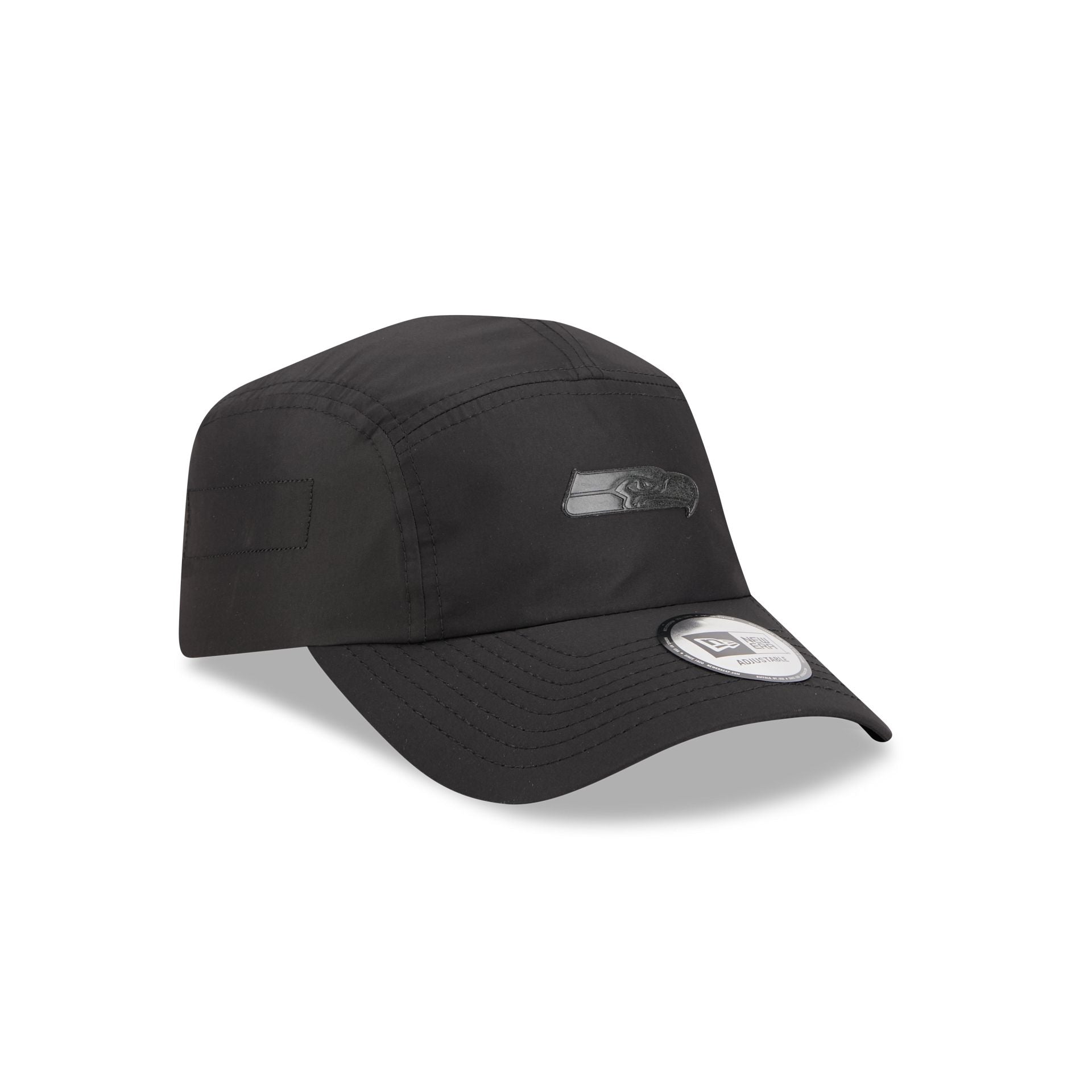 Alpha Industries x Seattle Seahawks Black Runner Adjustable Hat - Image 3