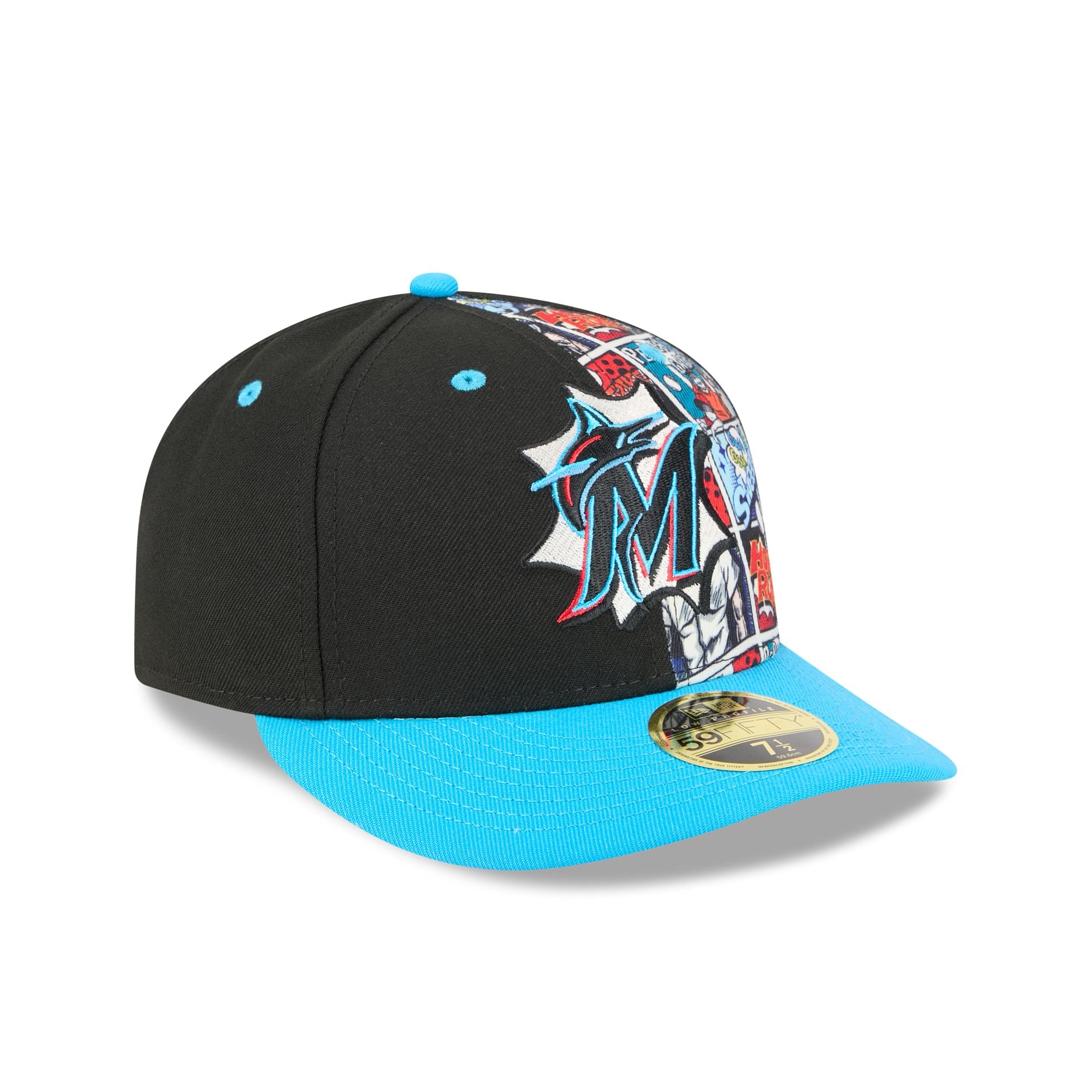 Miami Marlins Diamond Hero Edition Low Profile 59FIFTY Fitted Hat - Image 3