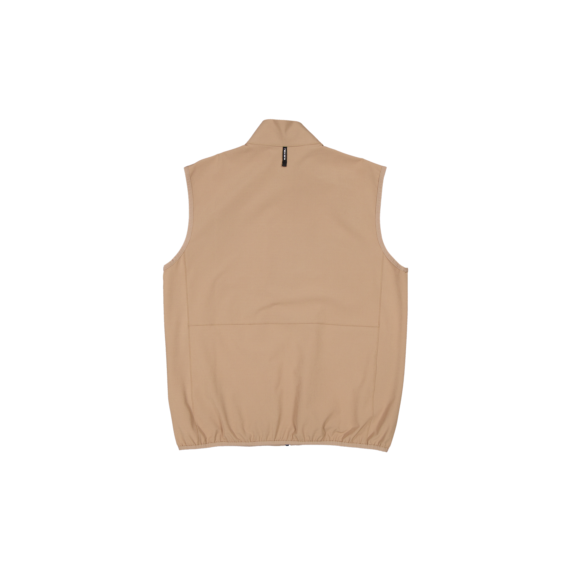 New Era Branded Taupe Gray Golf Vest - Image 2