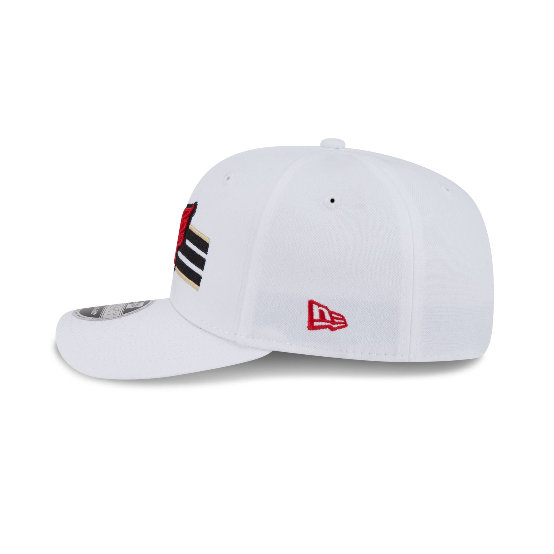 D.C. United 2025 Jersey Hook White 9SEVENTY Stretch-Snap Hat - Image 5