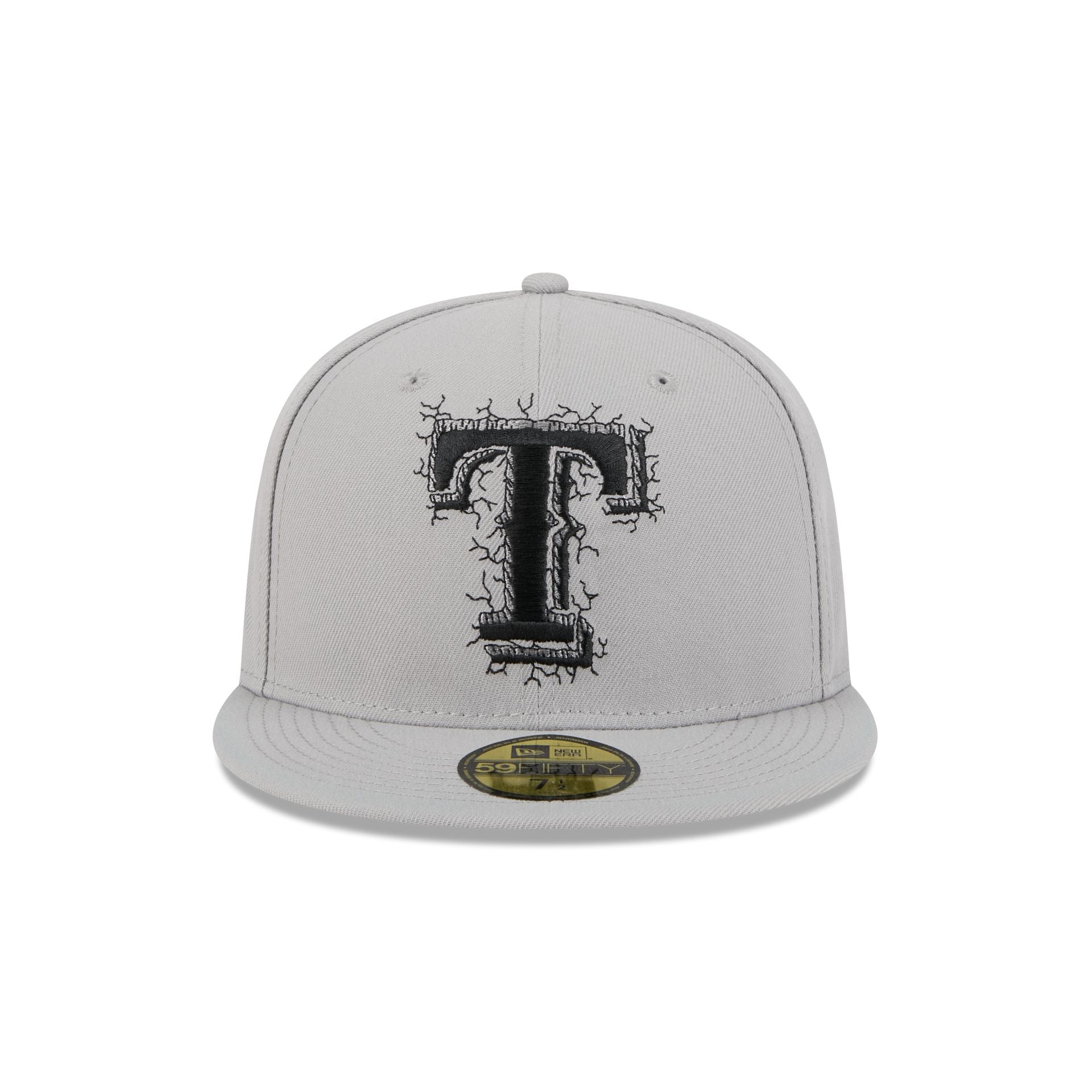 Texas Rangers Cracked Cement 59FIFTY Fitted Hat - Image 2