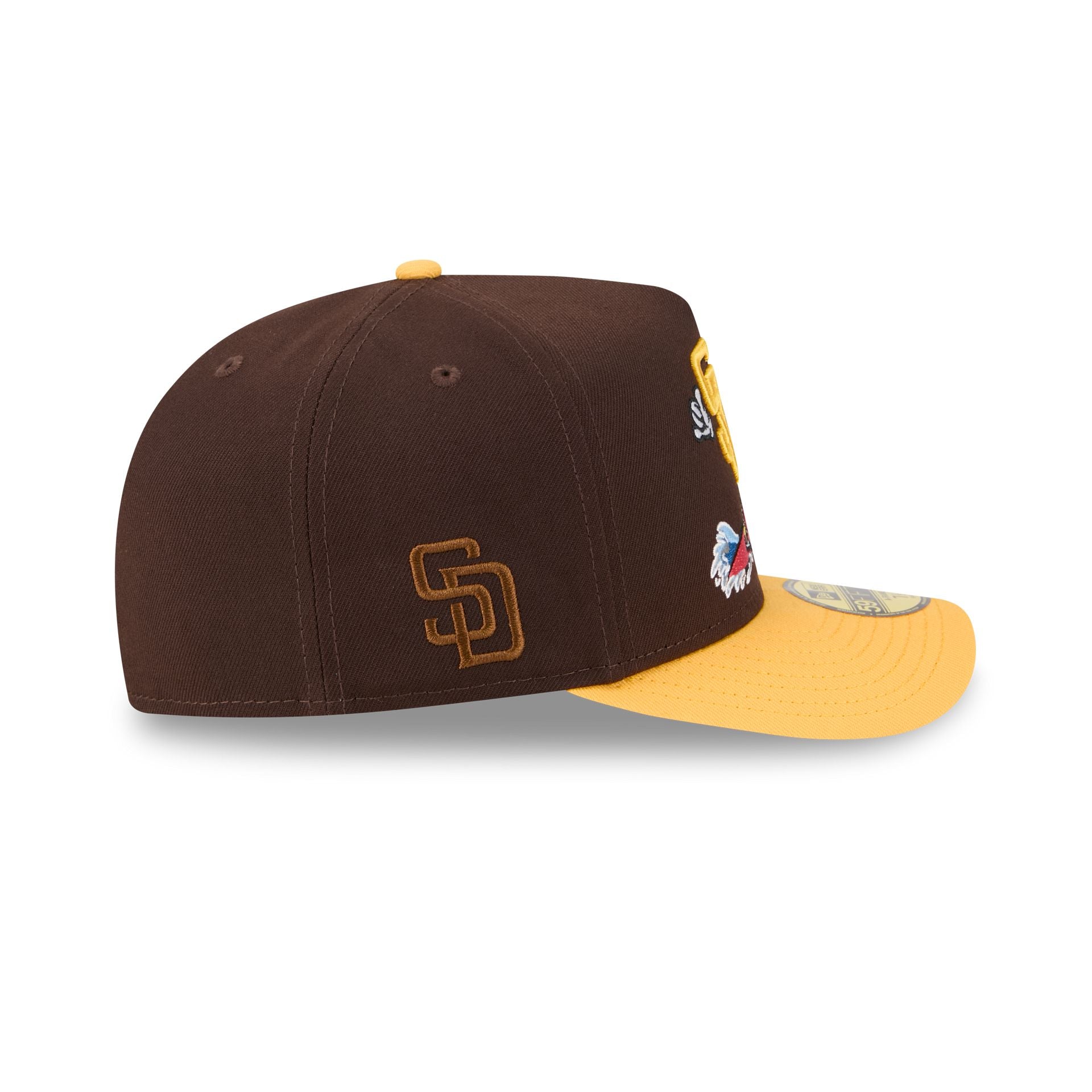 San Diego Padres Cartoon 59FIFTY A-Frame Fitted Hat - Image 4