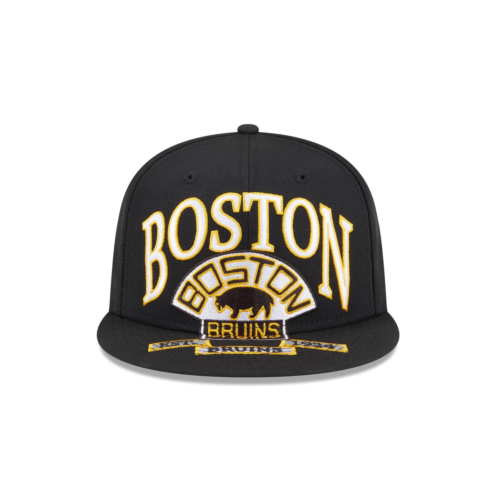 Boston Bruins Oversized 59FIFTY Fitted Hat - Image 2