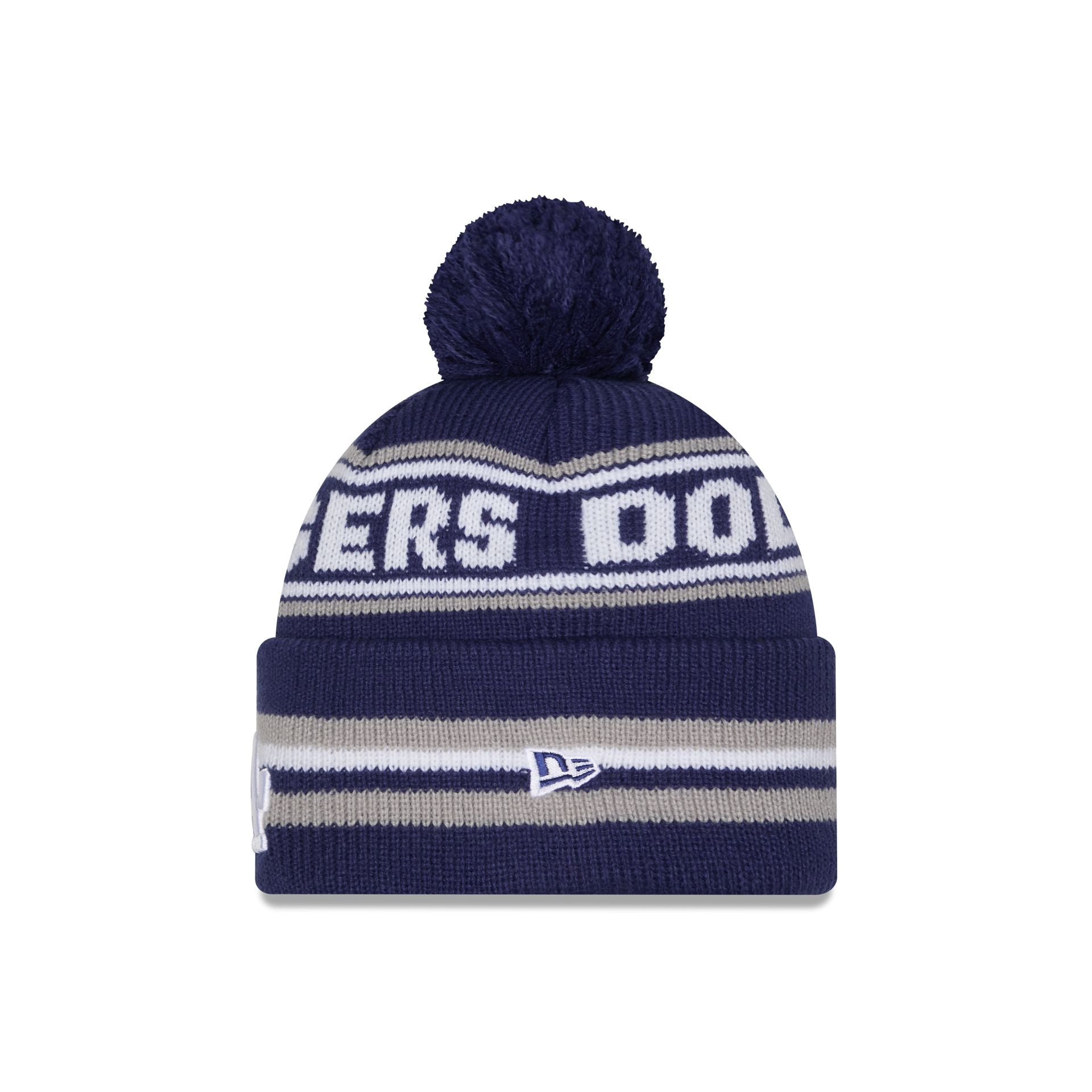 Los Angeles Dodgers Classic Pom Knit Hat - Image 2