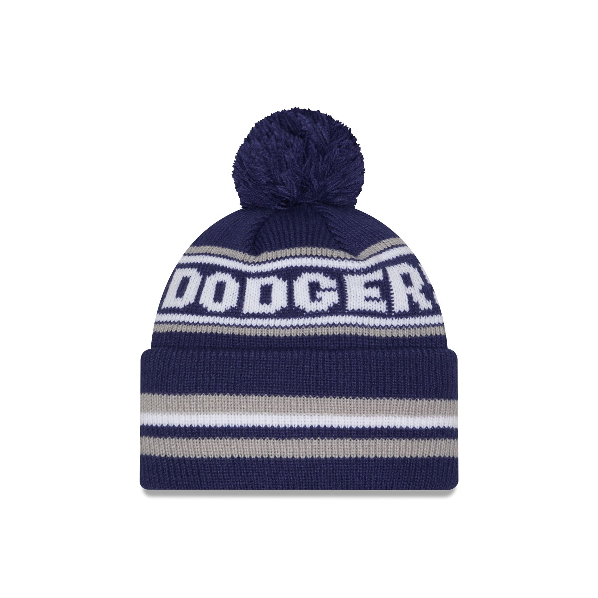 Los Angeles Dodgers Classic Pom Knit Hat - Image 3