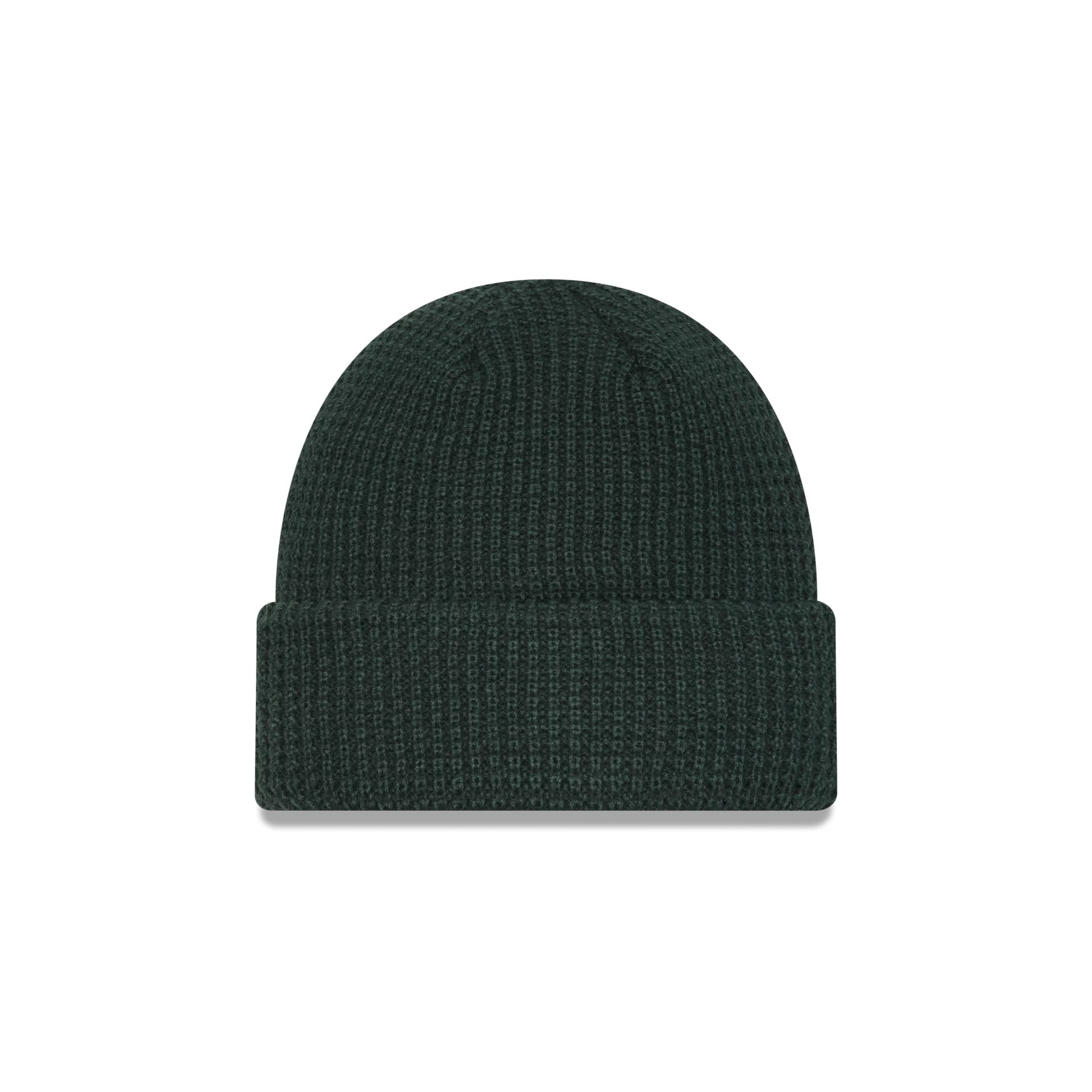 Michigan State Spartans Waffle Stitch Knit Beanie Hat - Image 3