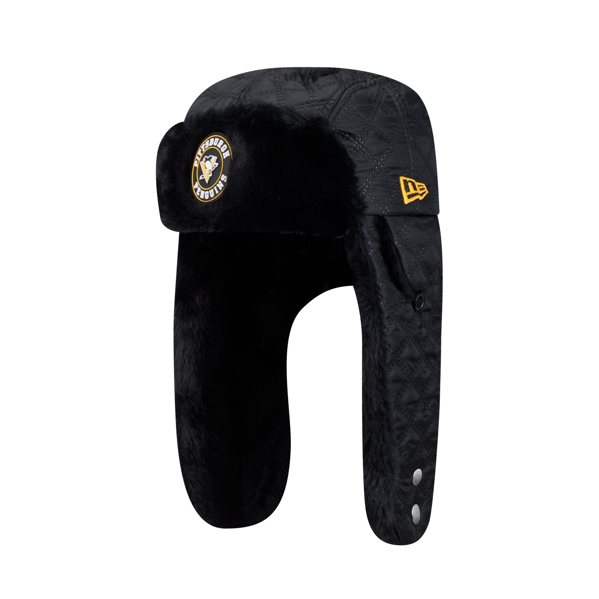 Pittsburgh Penguins Quilted Fashion Trapper Hat