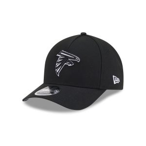 Atlanta Falcons Black & White 9FORTY M-Crown A-Frame Snapback Hat