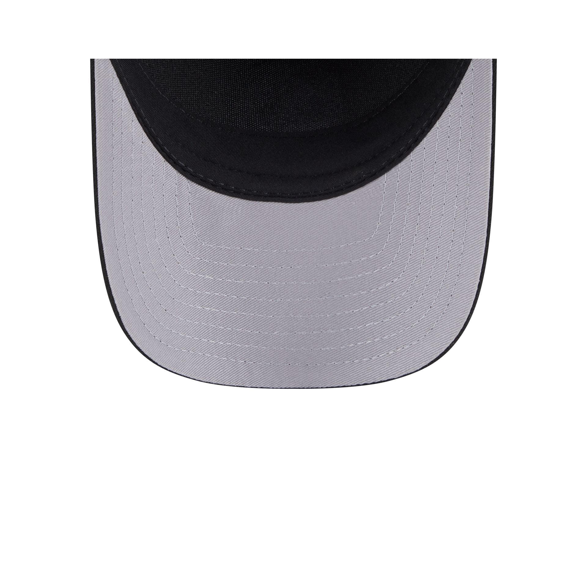 New Orleans Saints Black & White 9FORTY M-Crown A-Frame Snapback Hat - Image 7